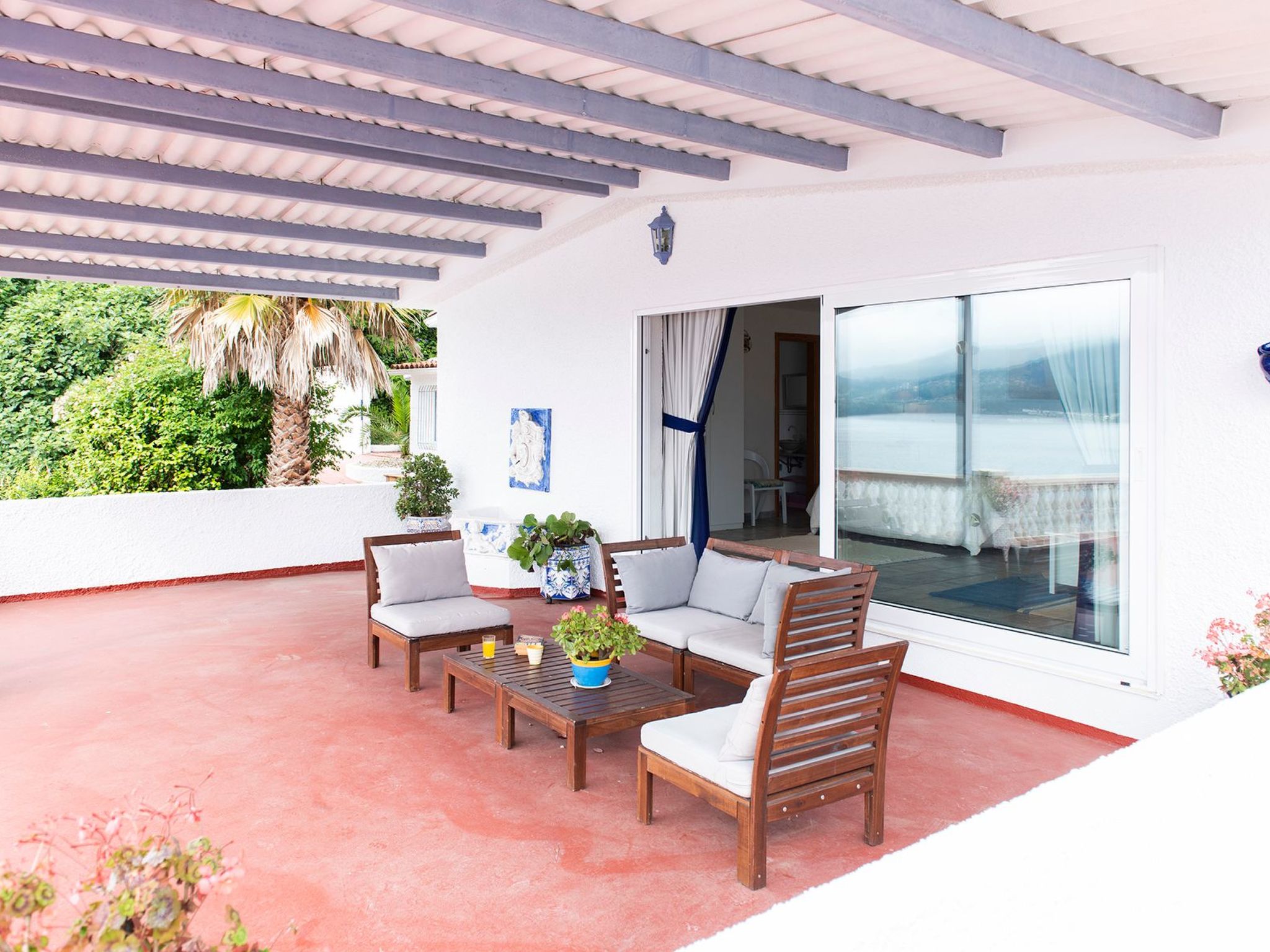 Tolle Villa oberhalb der Bucht Ria de Vigo - Draußen