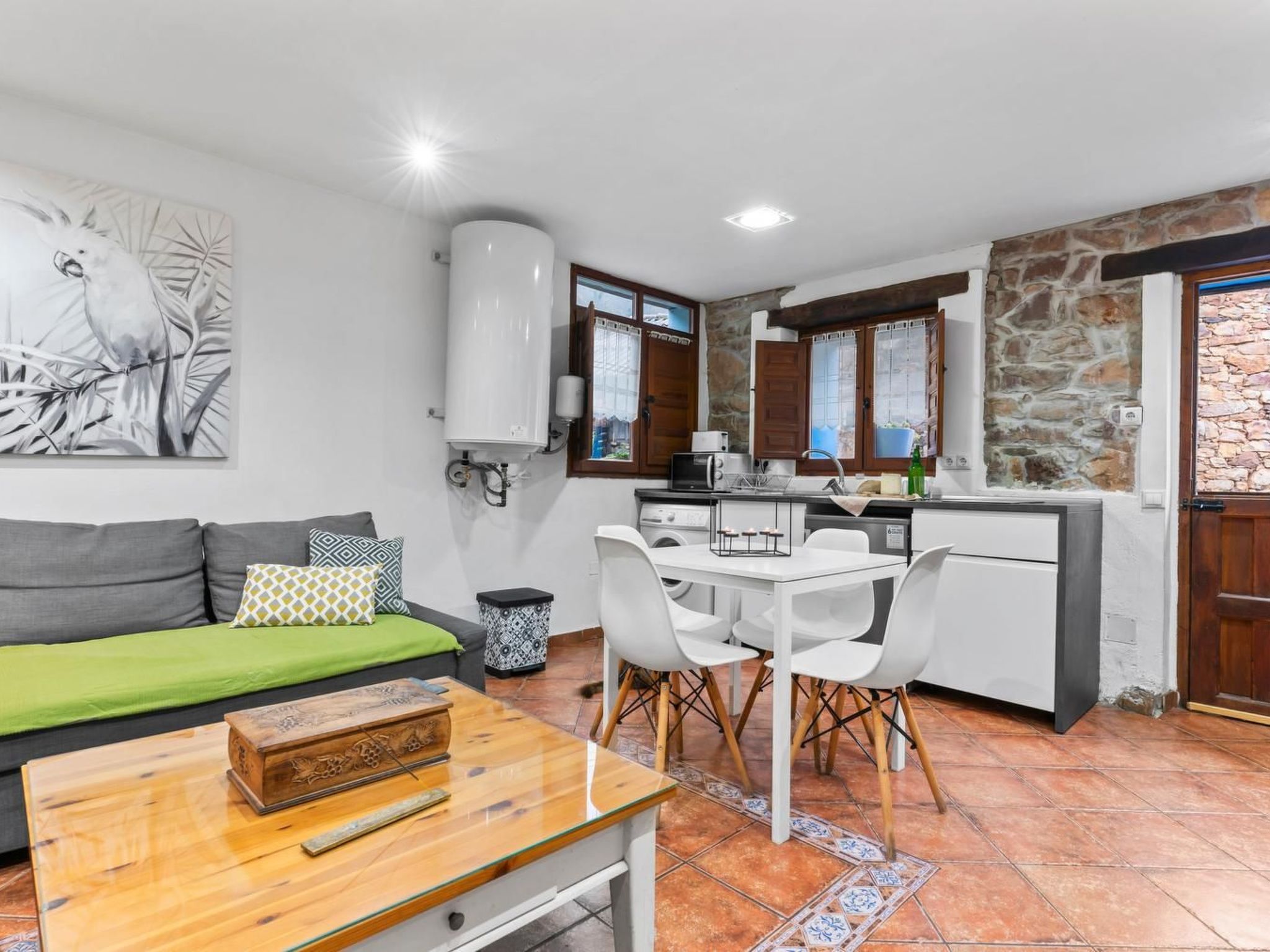 Jacuzzi, Kamin, Grill und spektakuläre Aussicht-Binnen