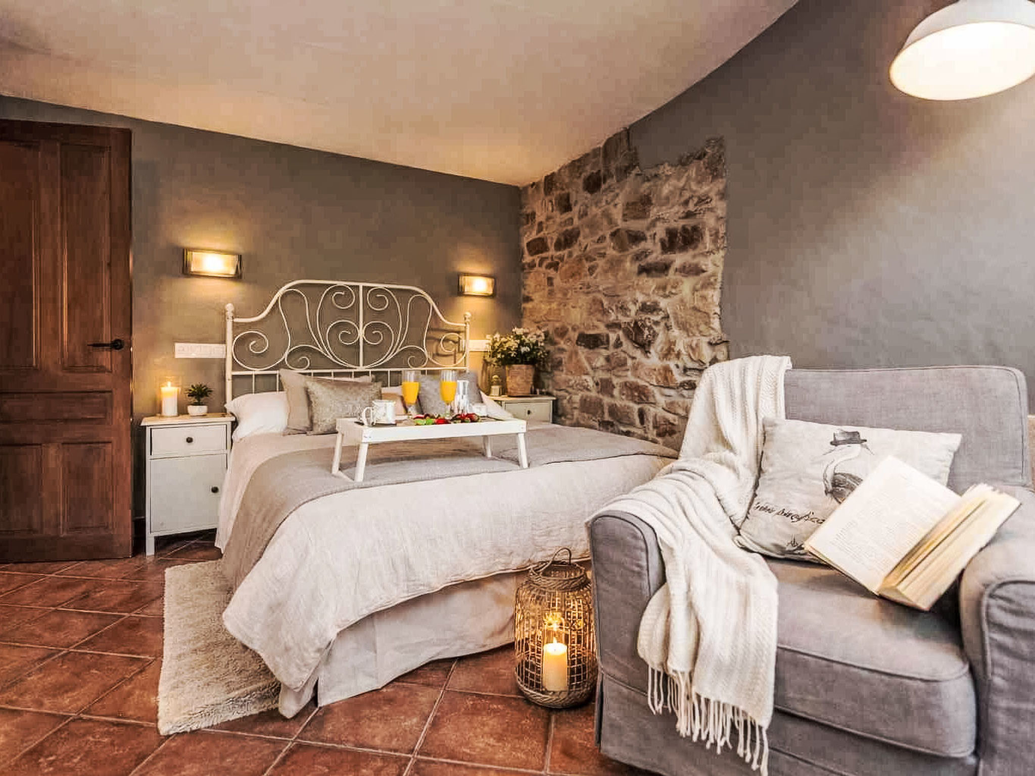 Vrijstaand huisje met jacuzzi, open haard en spectaculair uitzicht in Asturië - foto 19
