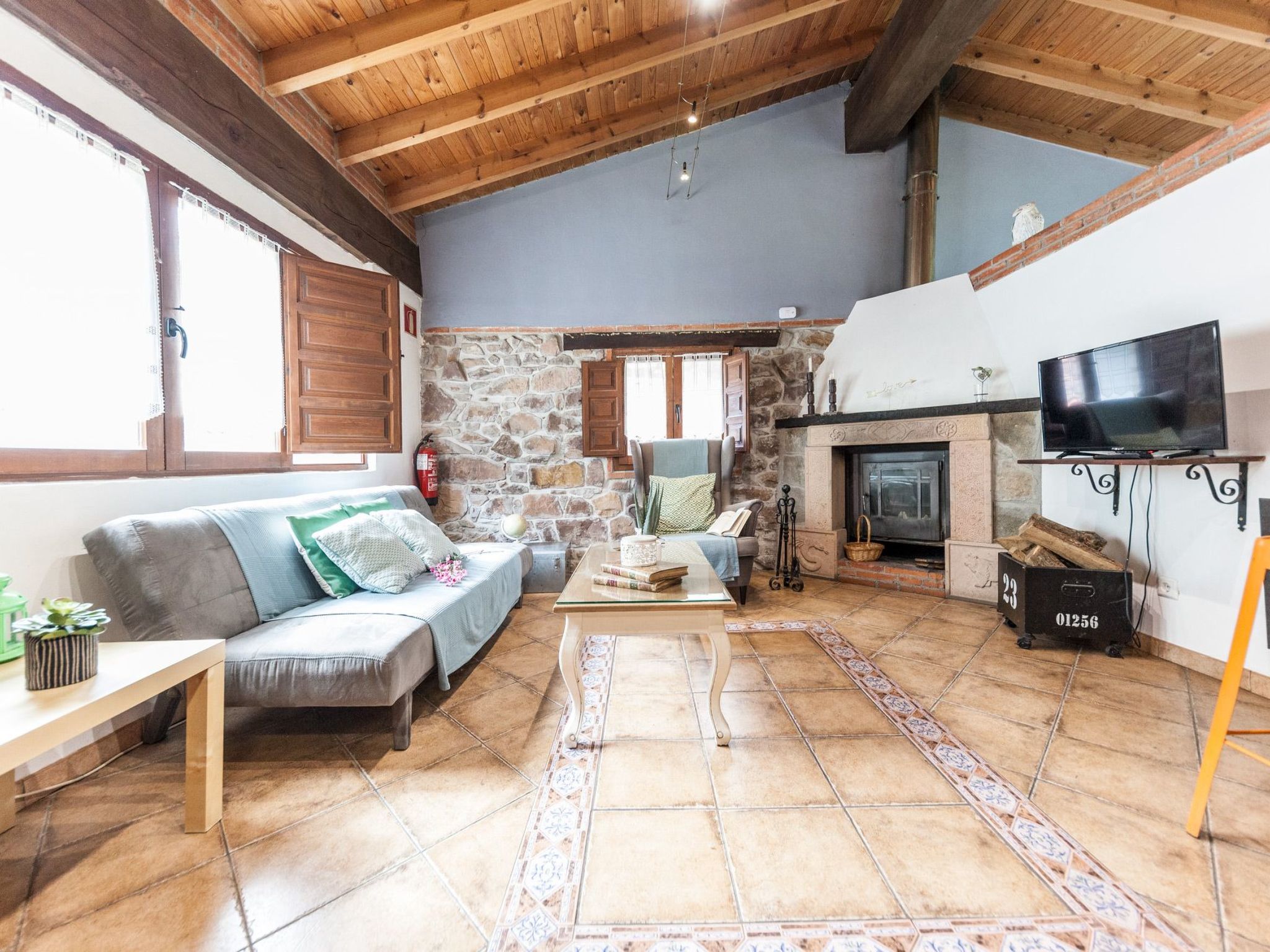 Ländliche Wohnung El Carbayu-Binnen