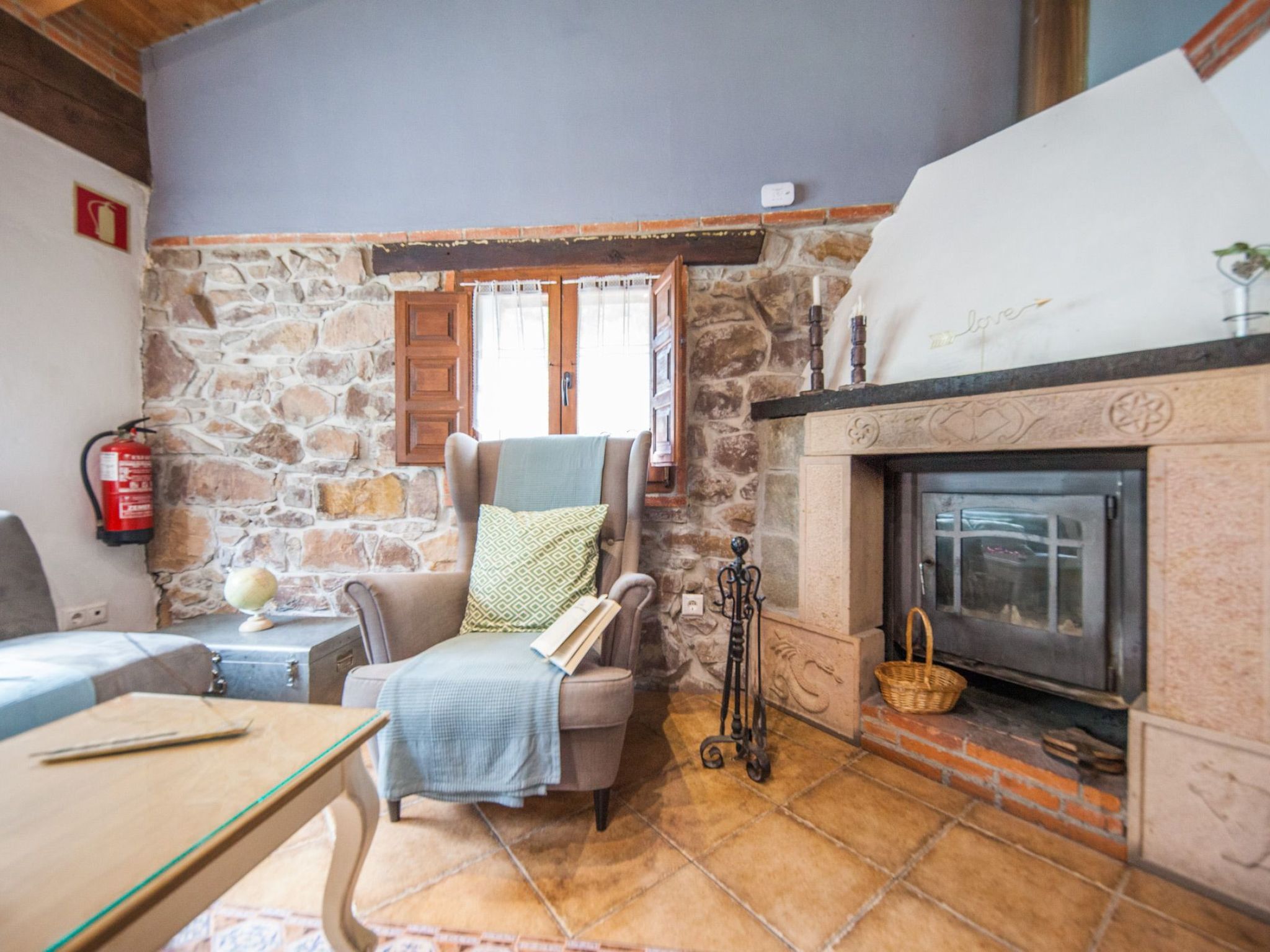 Ländliche Wohnung El Carbayu-Binnen