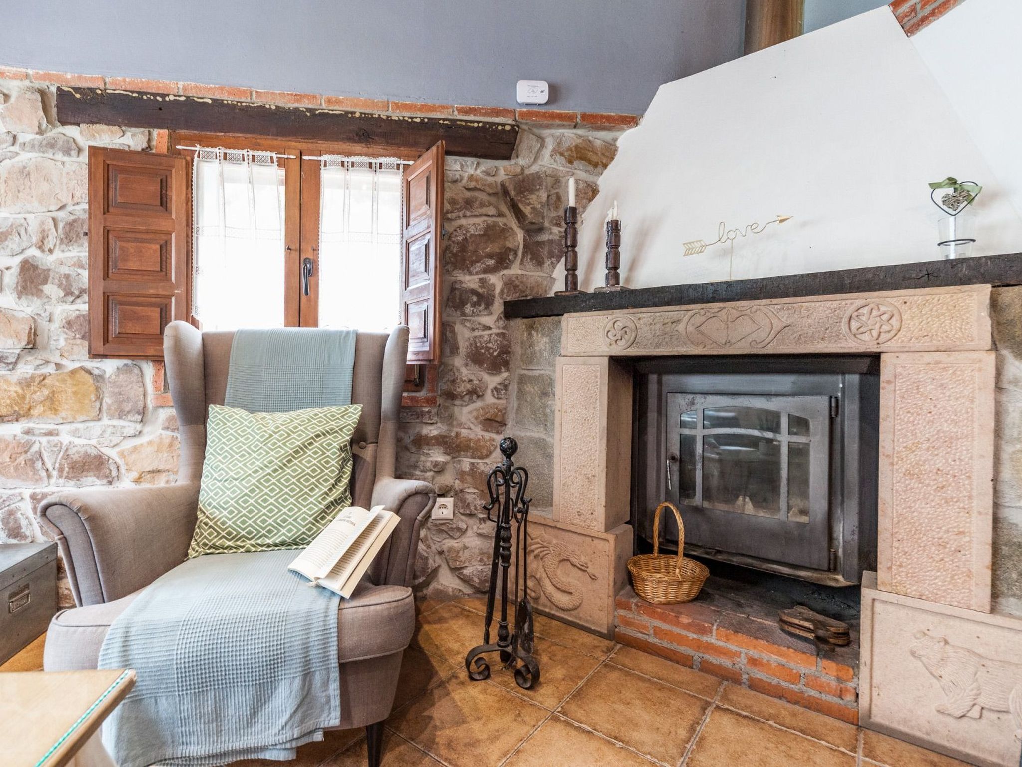 Ländliche Wohnung El Carbayu-Binnen