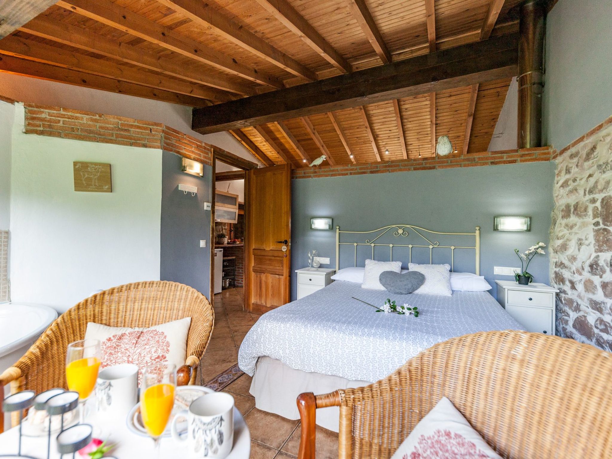 Ländliche Wohnung El Carbayu-Binnen