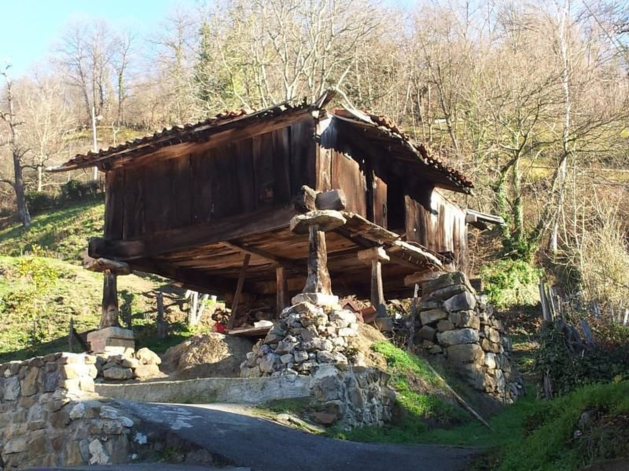 Ländliche Wohnung El Carbayu-Binnen