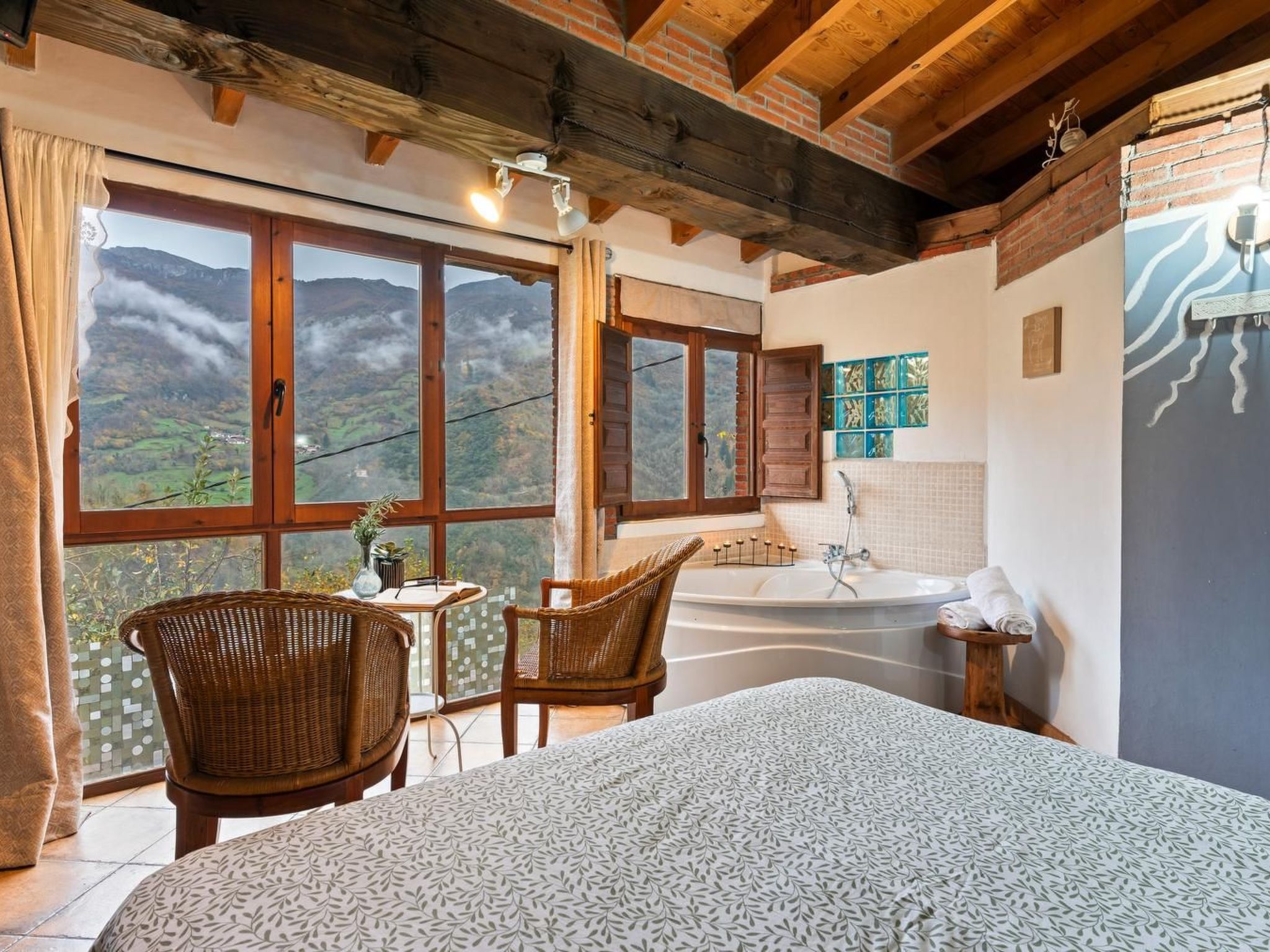 Ländliche Wohnung El Carbayu-Binnen