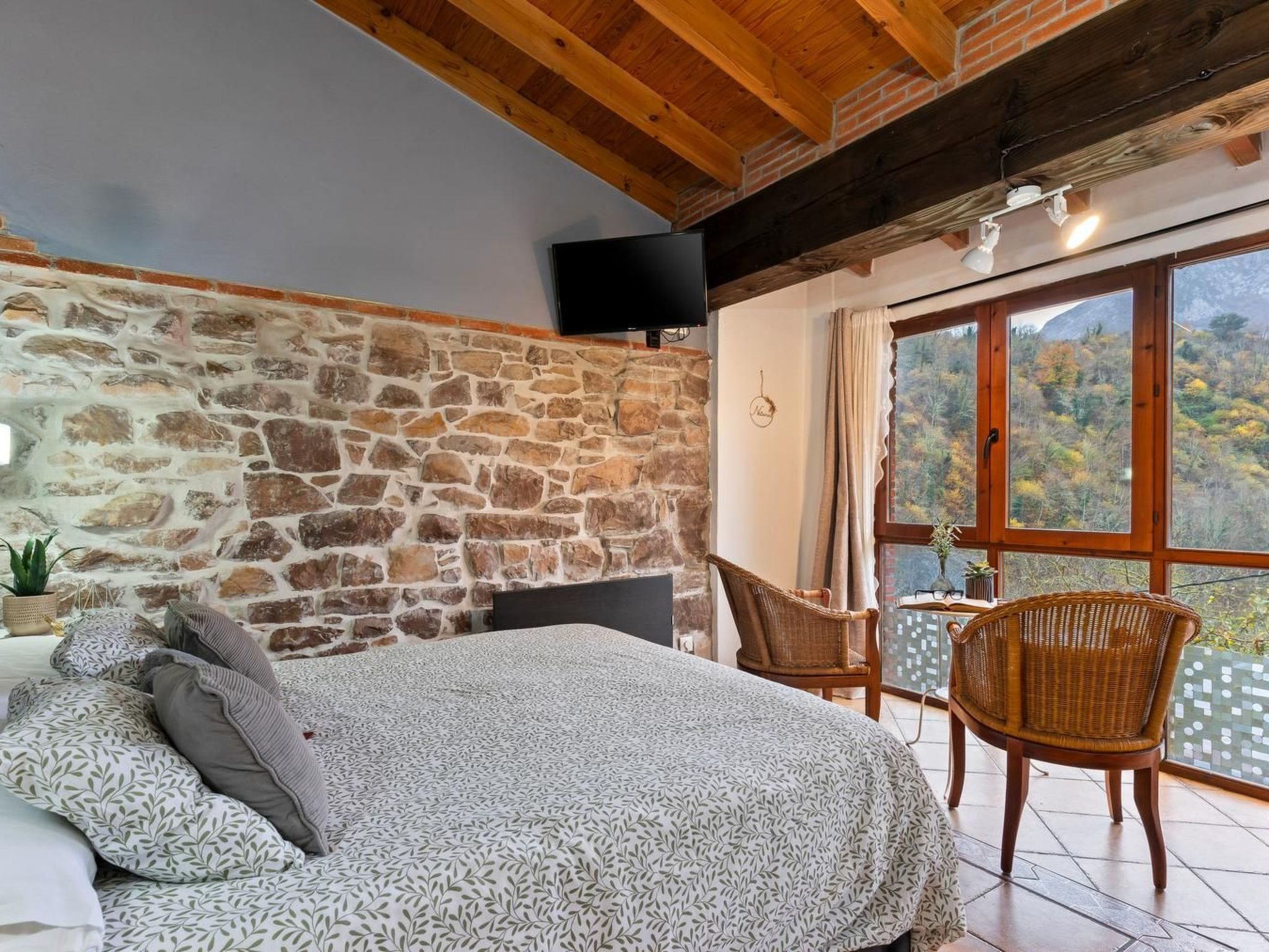 Ländliche Wohnung El Carbayu-Binnen