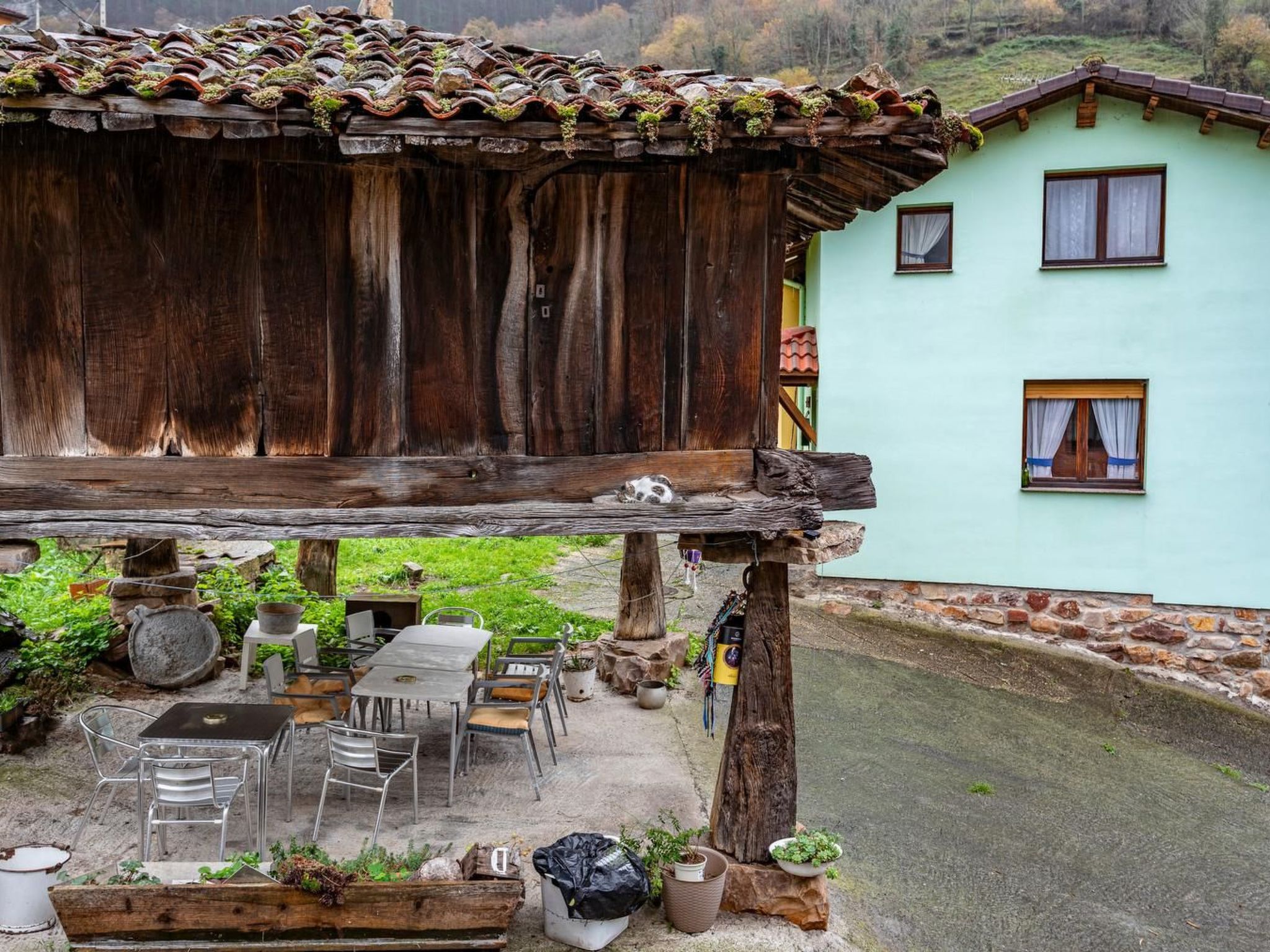 Ländliche Wohnung El Carbayu-Binnen