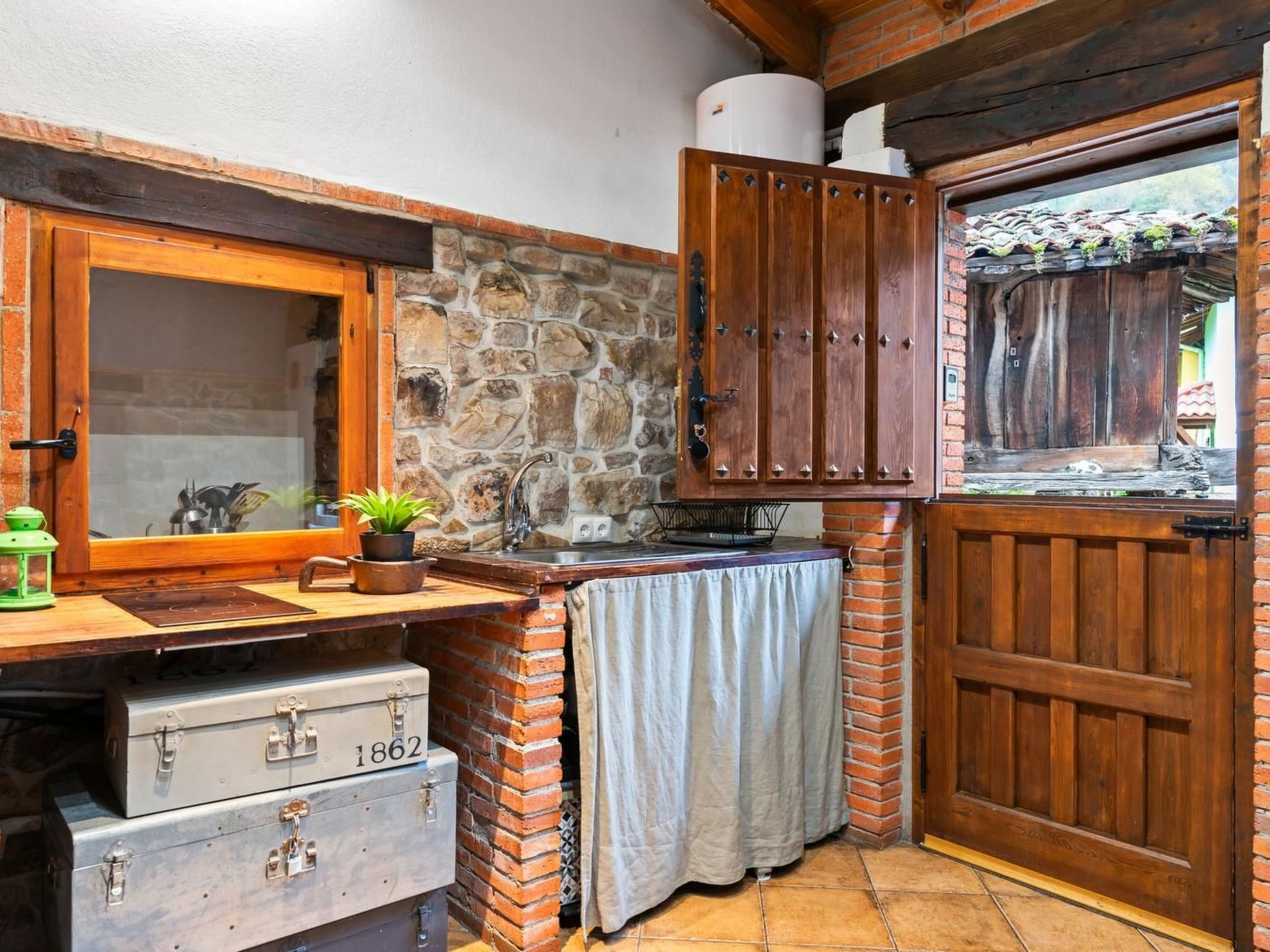 Ländliche Wohnung El Carbayu-Binnen