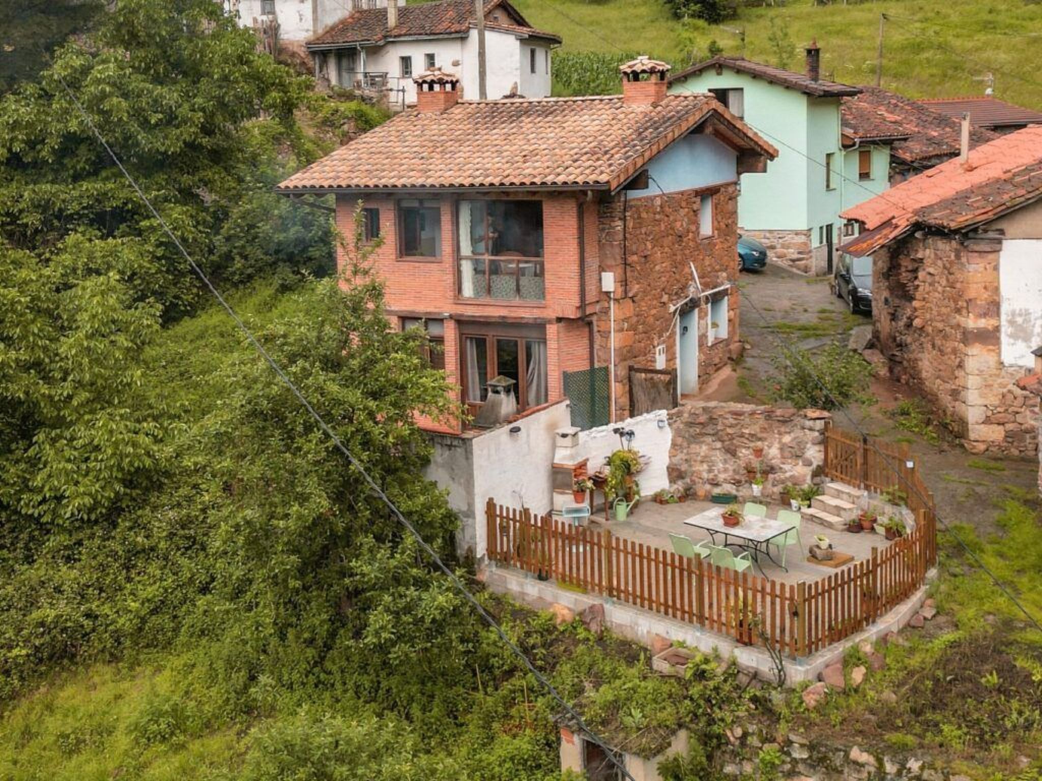 Ländliche Wohnung El Carbayu-Binnen