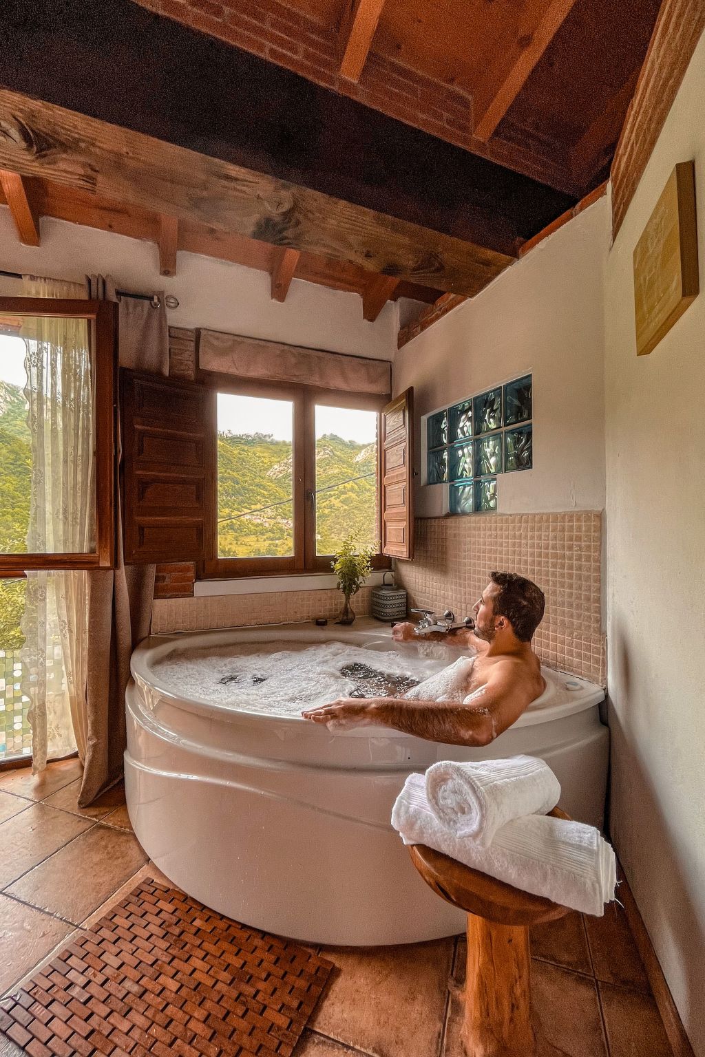 Ländliche Wohnung El Carbayu-Binnen