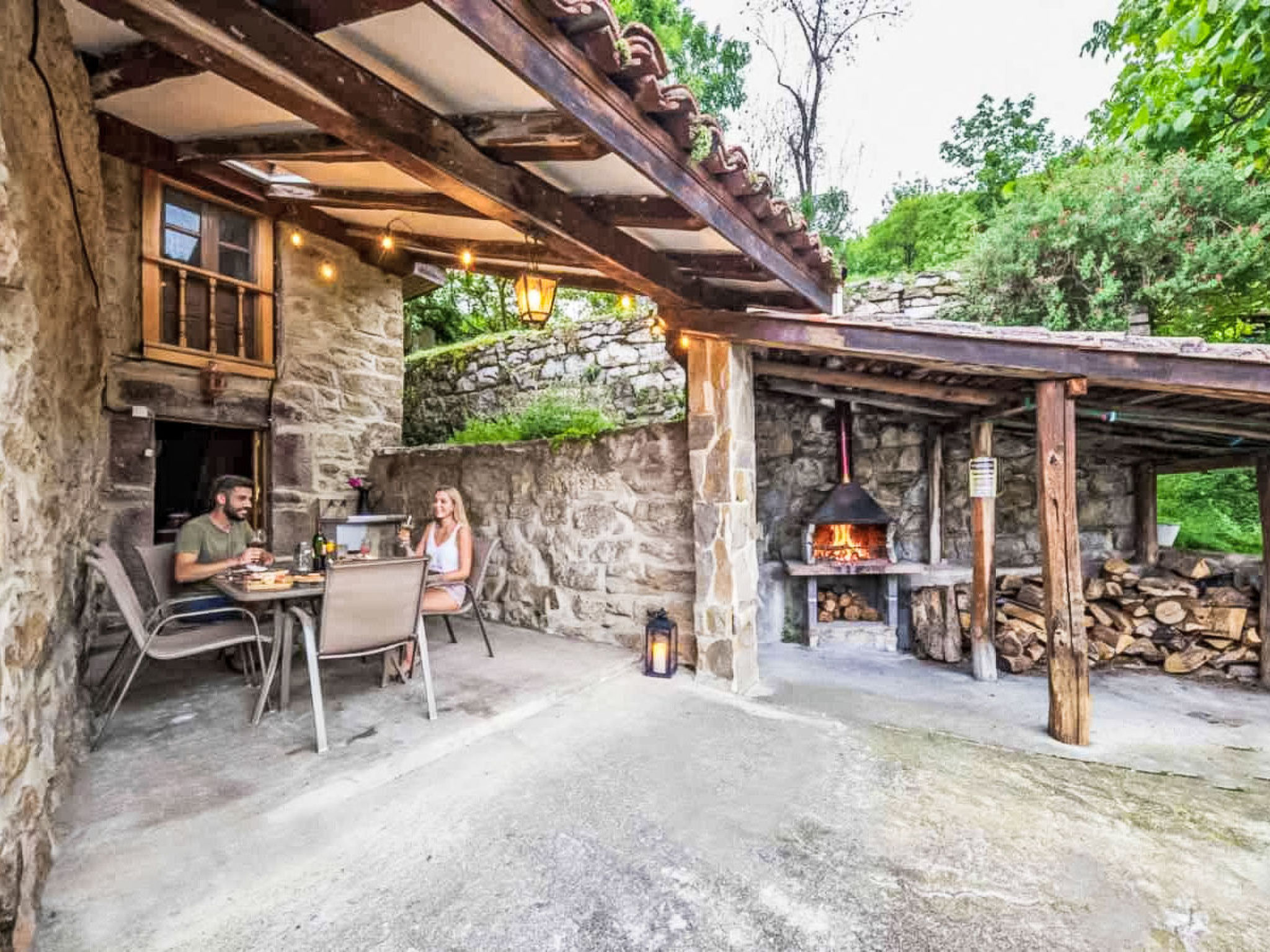 Ländliches Haus La Carrozal Senda del Oso - Buiten