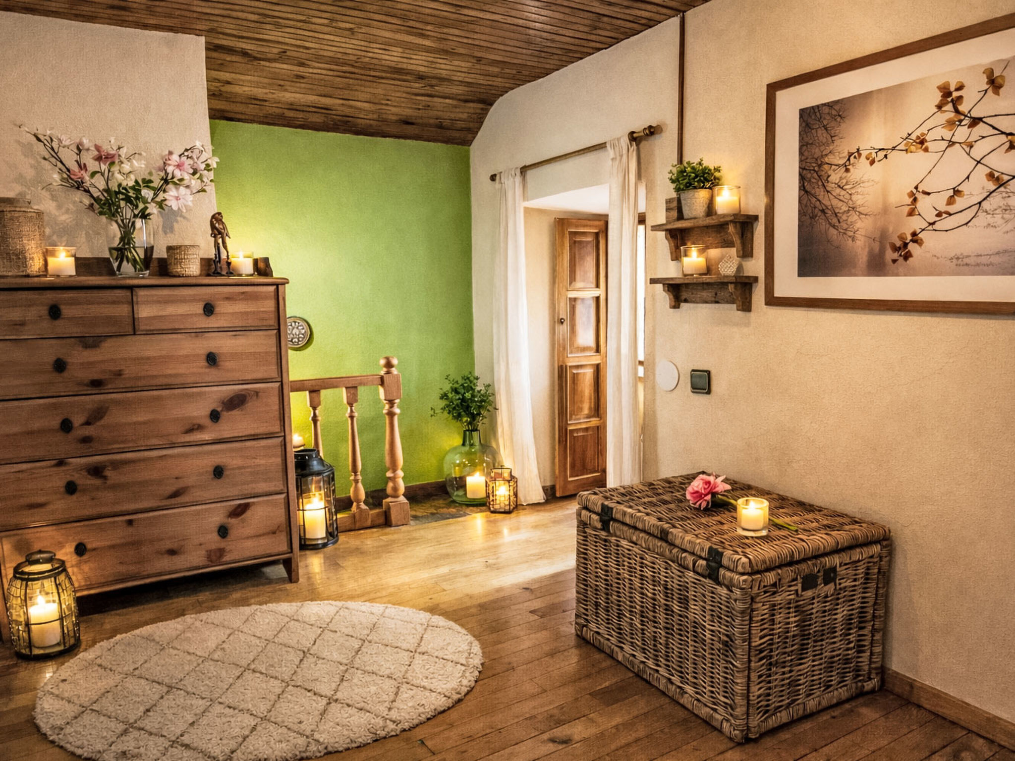Ländliches Haus La Carrozal Senda del Oso - Binnen