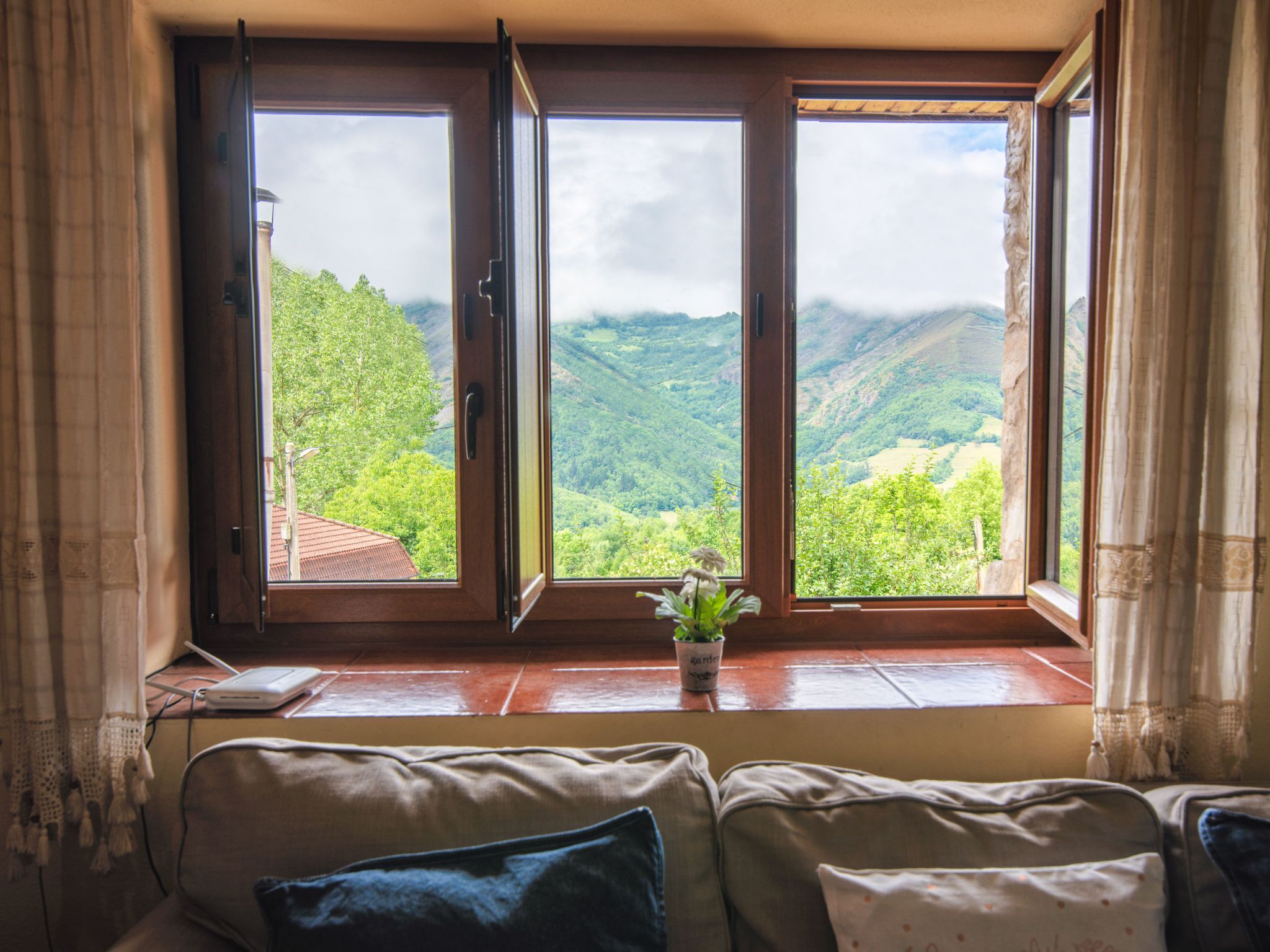 Ländliches Haus La Carrozal Senda del Oso-Binnen