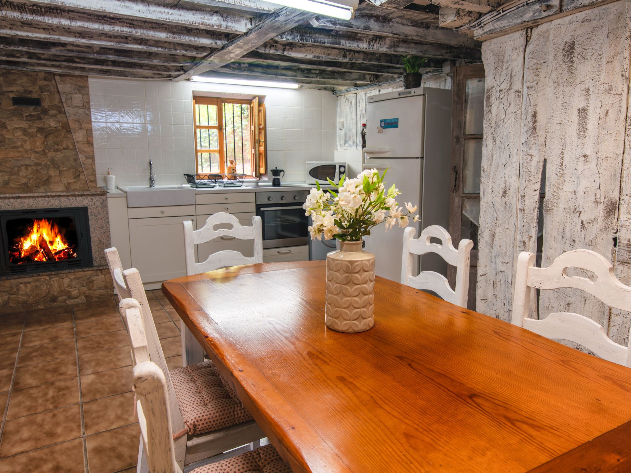 Ländliches Haus La Carrozal Senda del Oso-Binnen