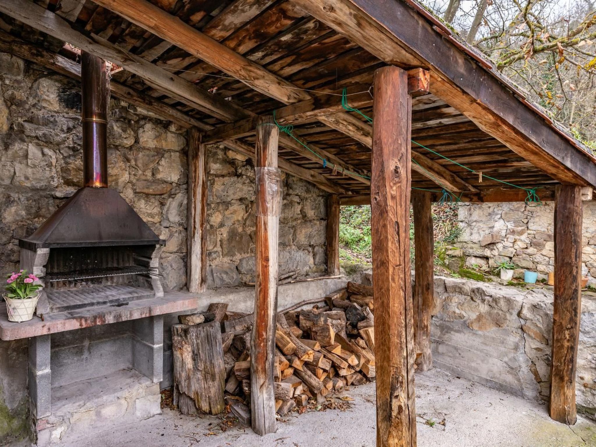 Ländliches Haus La Carrozal Senda del Oso-Binnen
