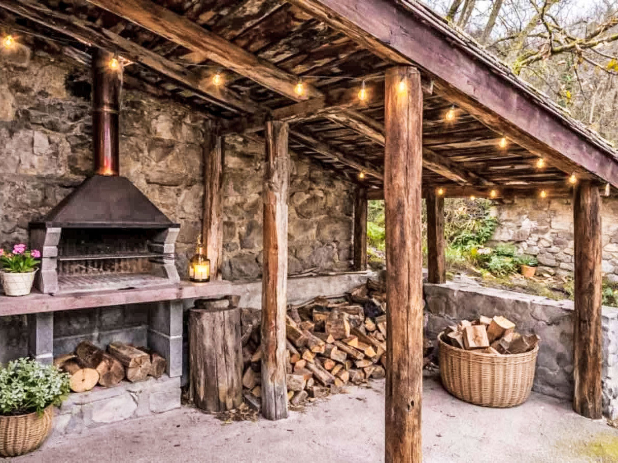 Ländliches Haus La Carrozal Senda del Oso - Buiten