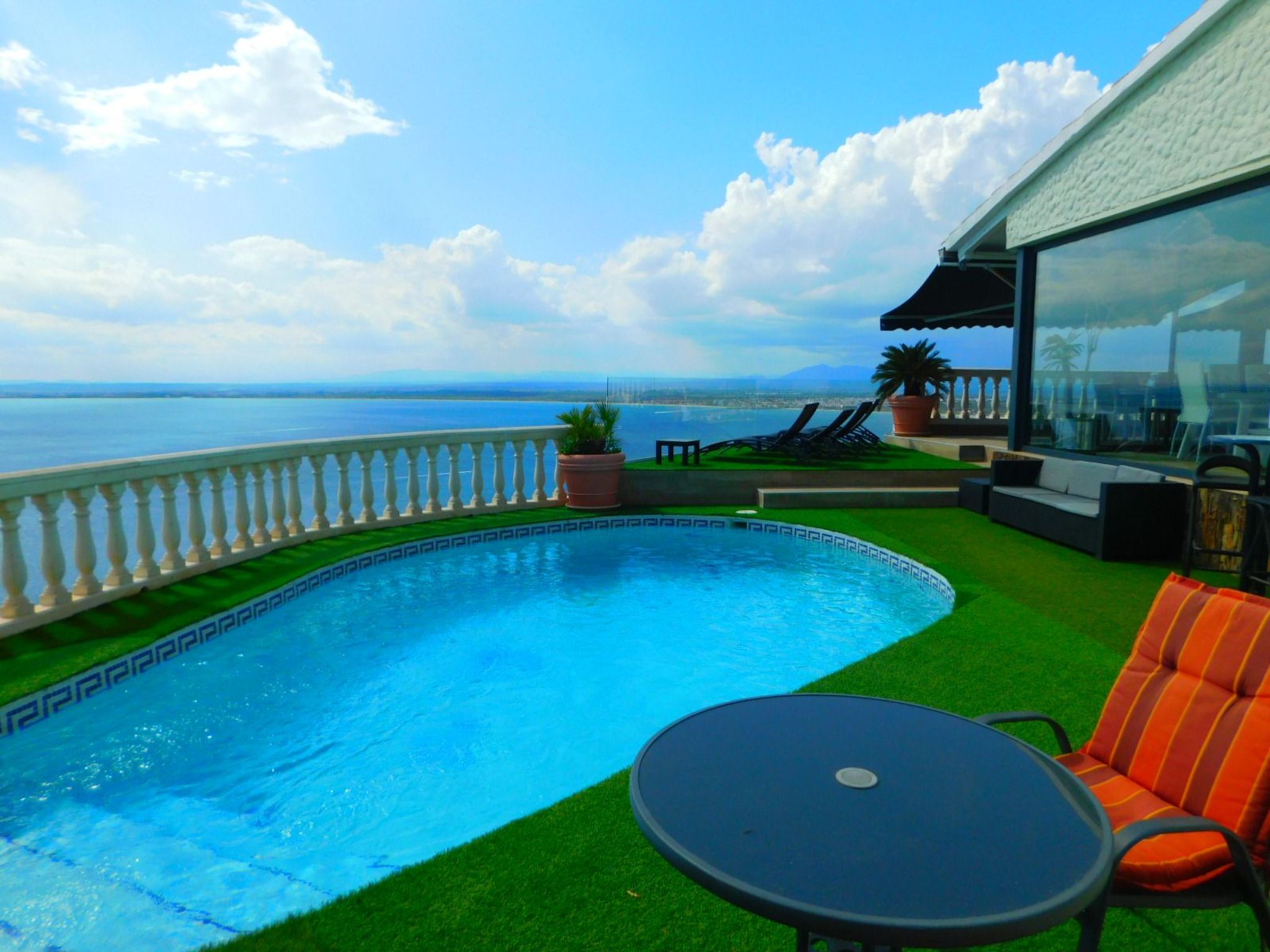 Mit einzigartigem Meerblick