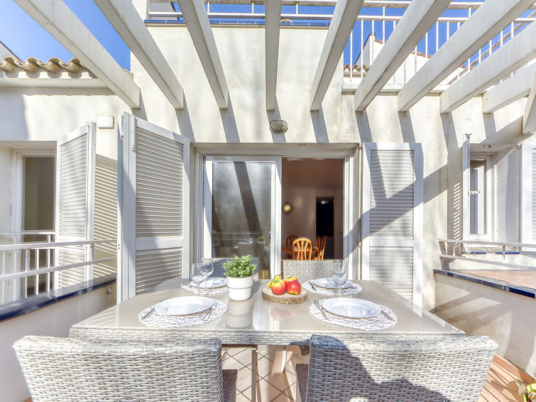 Aan zee: Comfortabel appartement in het centrum van Roses · 4 pers. in Roses