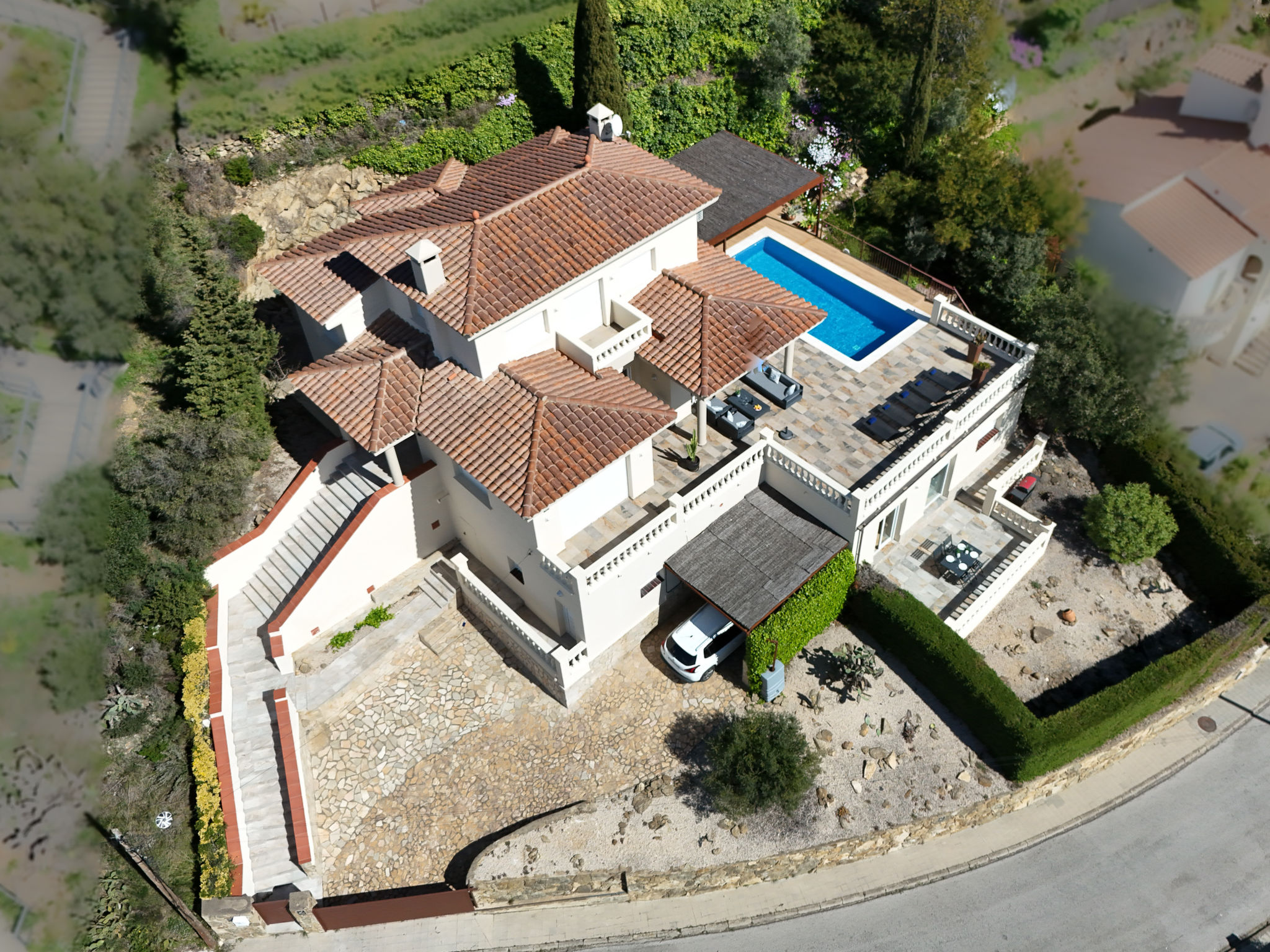 Maison Belle vue – Vue aérienne, photo 54 sur 56