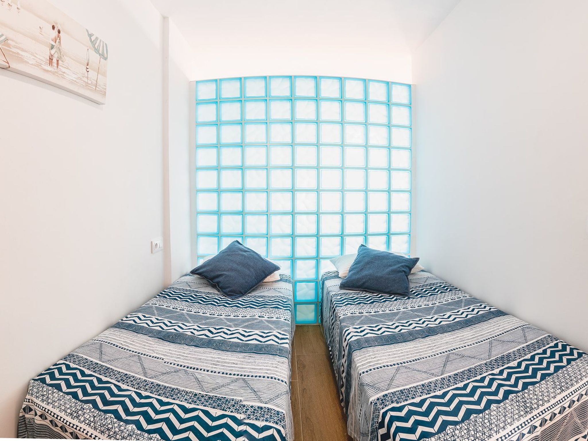 Photo of Appartement mit überdachtem Balkon und Meerblick in Strandlage