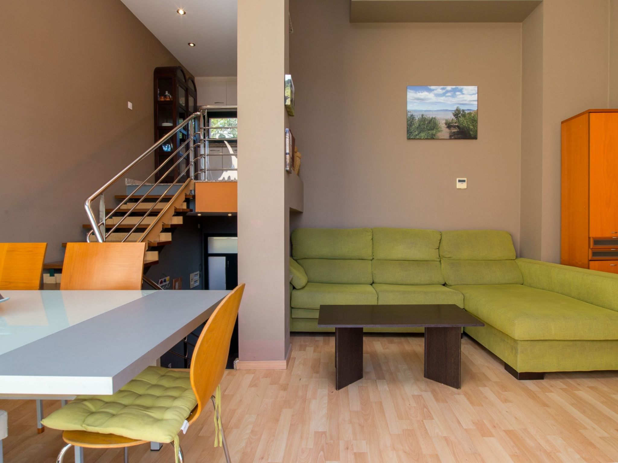 Costabravaforrent Pedró, Doppelhaushälfte für 6 Personen mit gemeinschaftlichem-Dedans