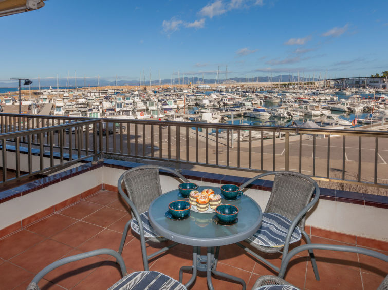 Appartement op 300m van zee met zeezicht in L'Escala in L'Escala