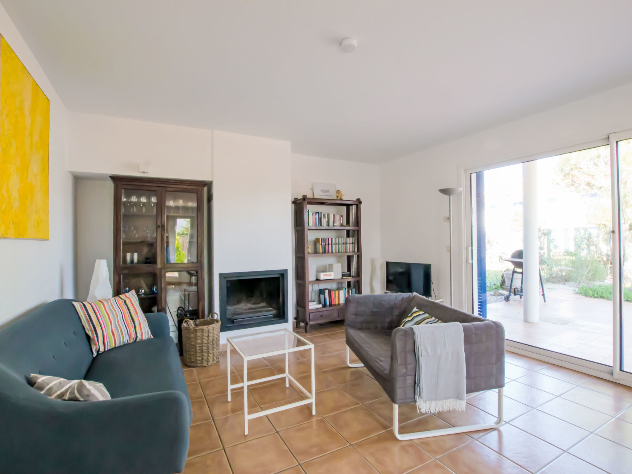 Gemütliches Ferienhaus mit Offenem Kamin - Dedans