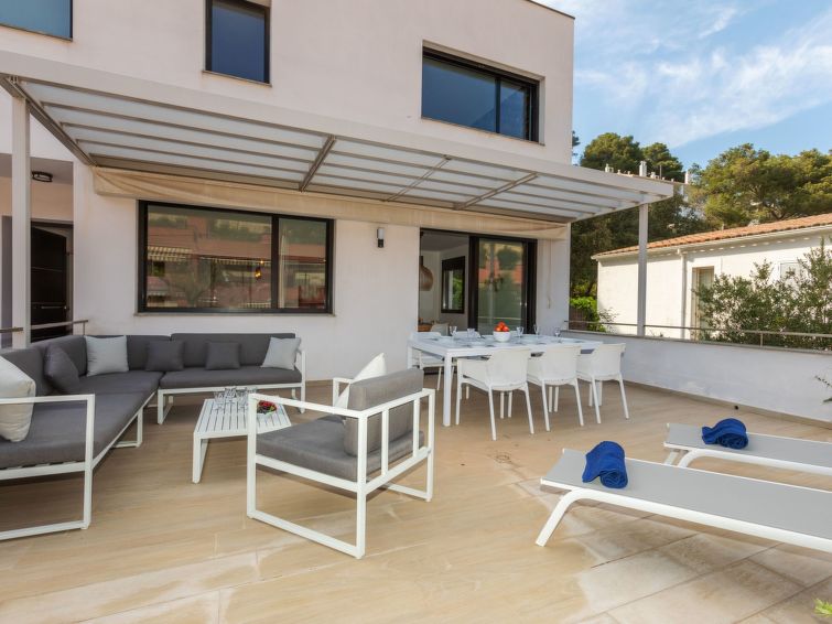 8-persoons vakantiehuis Sa Riera White aan zee in Begur in Begur