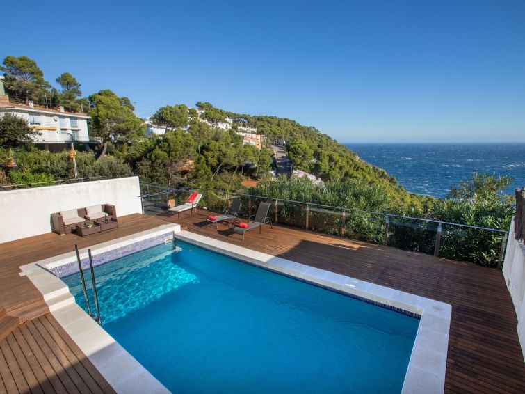 Vakantiehuis La Sardana in Begur met privézwembad en zeezicht in Begur