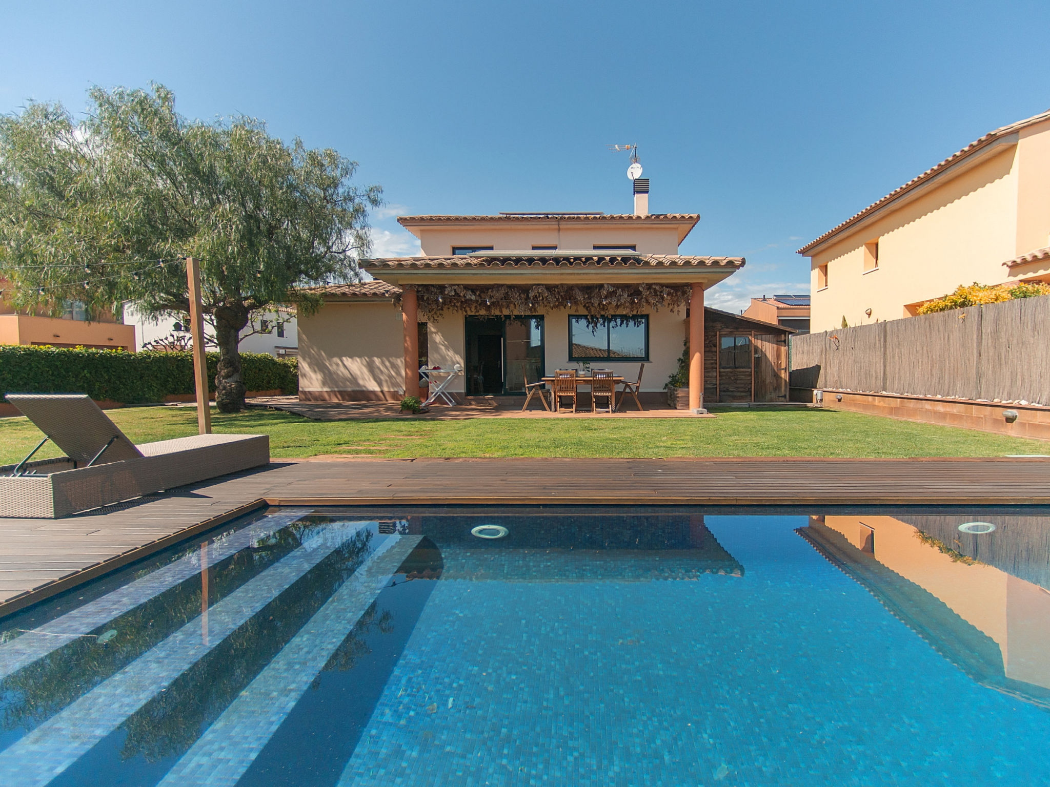 Vakantiehuis met privé zwembad in Vall-Llobrega (Spanje) voor 6 personen