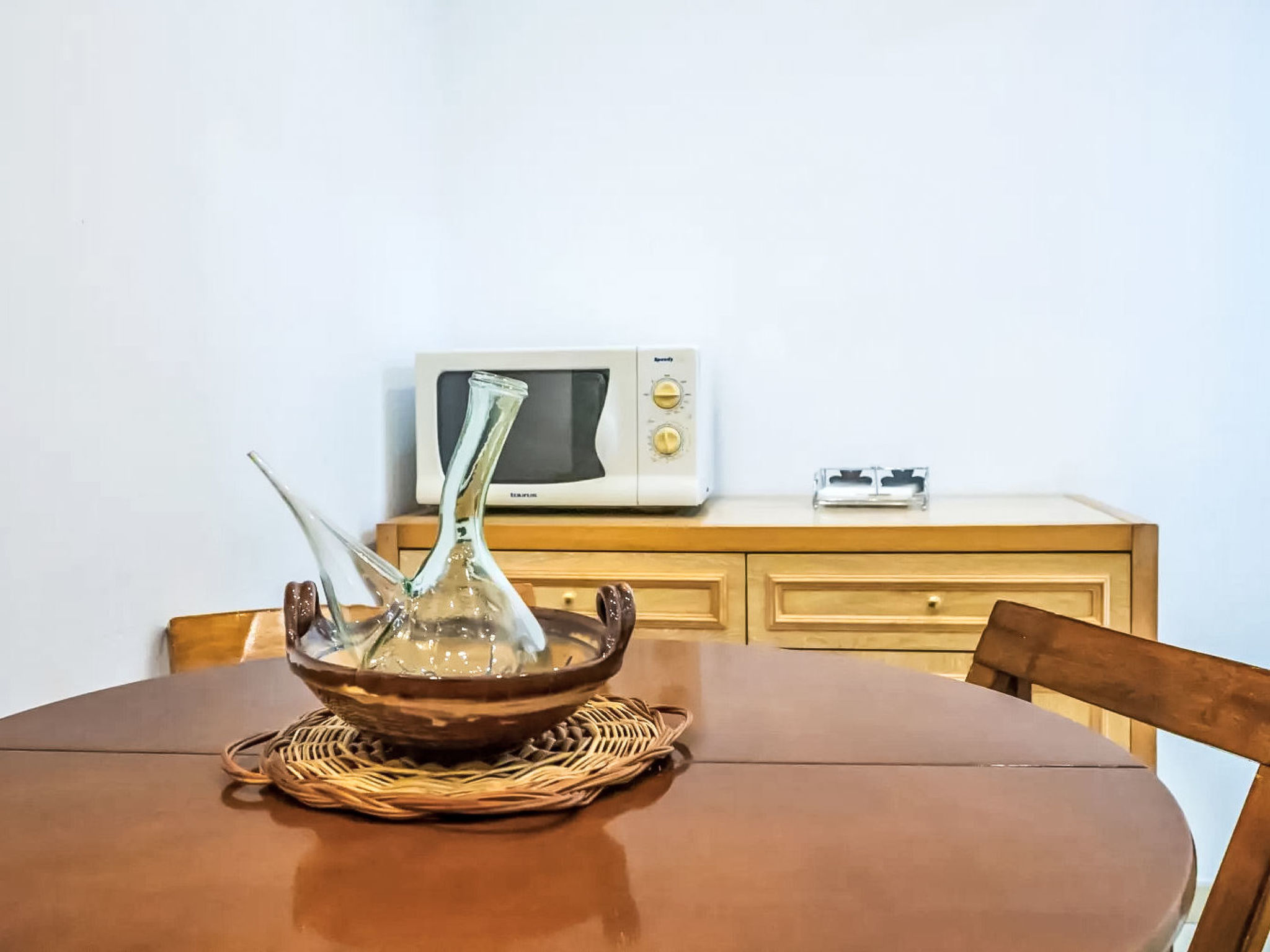Wohnung mit Bergblick - Drinnen