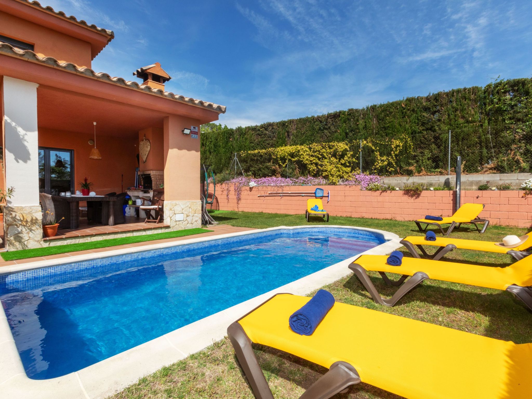 Vakantiehuis met privé zwembad in Vidreres (Spanje) voor 9 personen