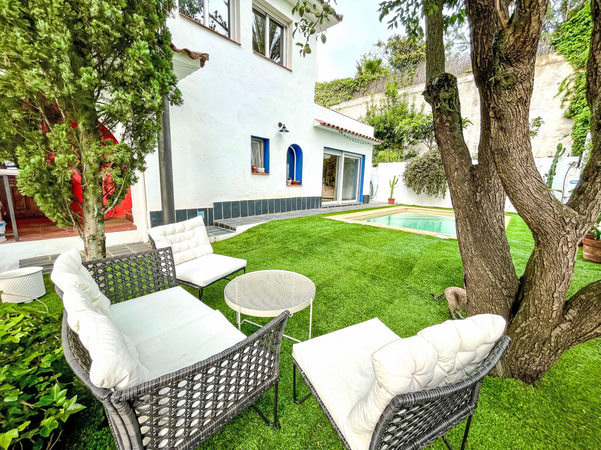 Casa familiar con piscina - Dehors