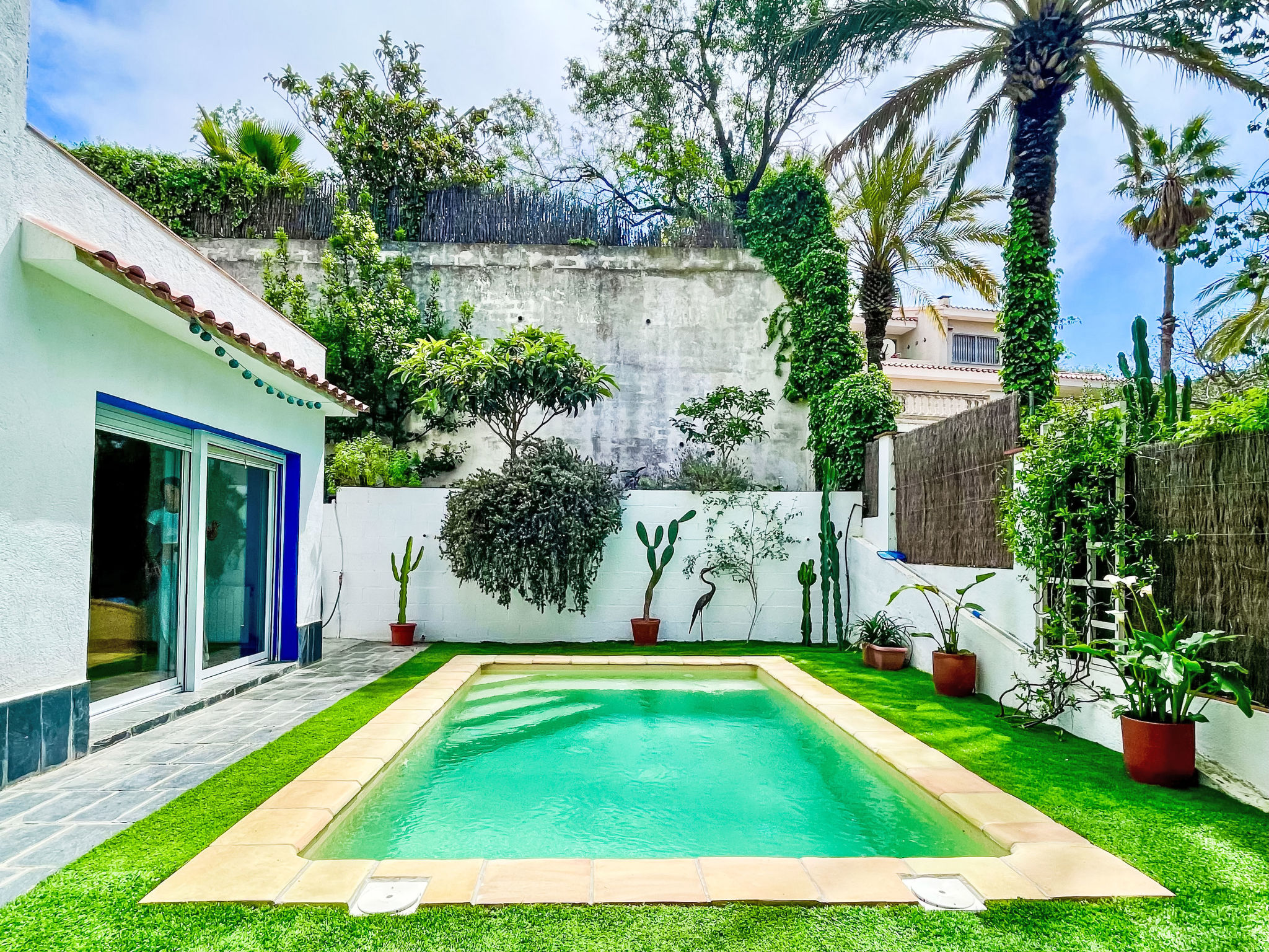 Casa familiar con piscina - Dehors