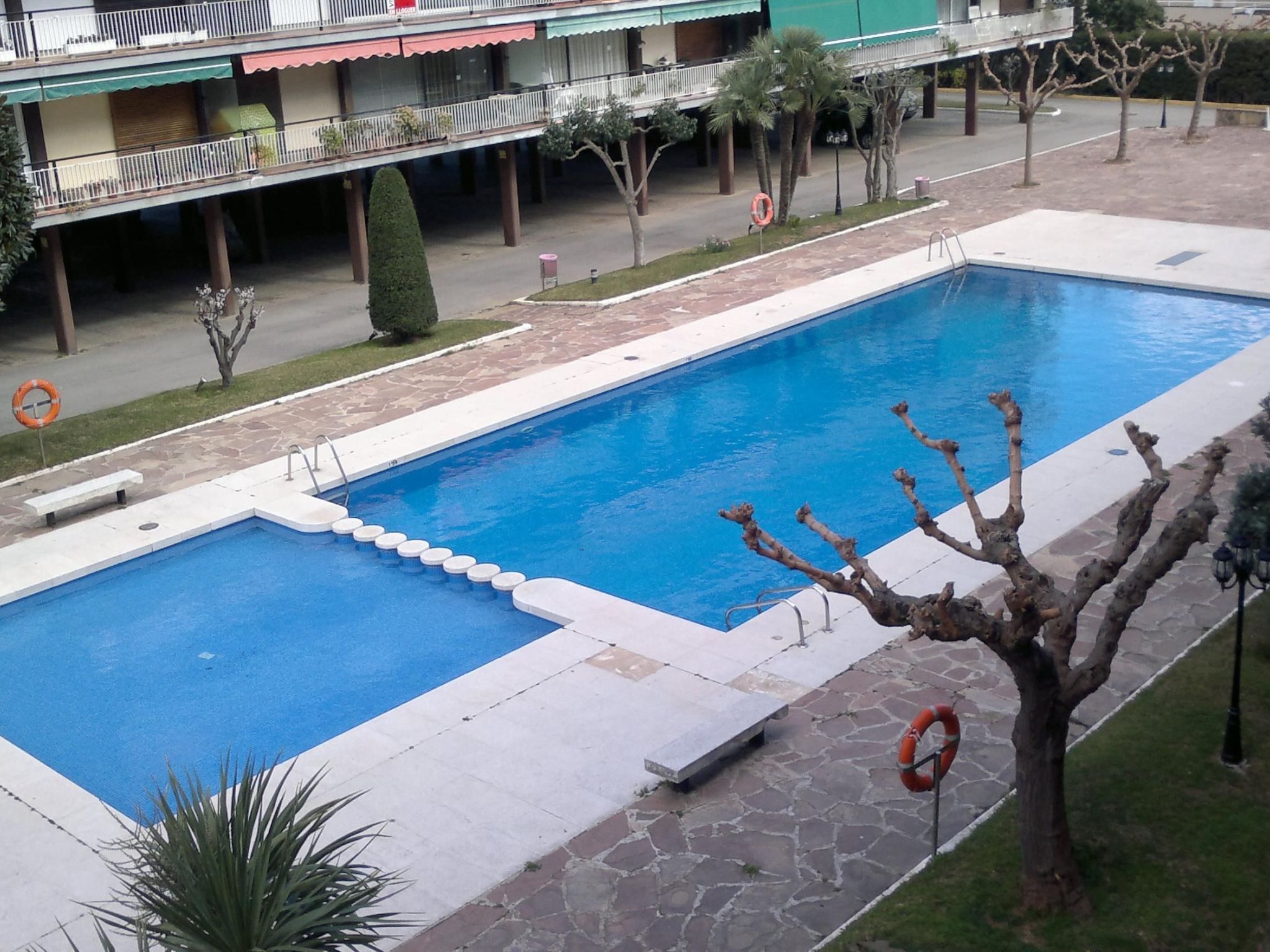 Wohnung "Llavaneras2" mit Meerblick-Outside