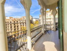 Apartamento Eix.Dret:Roger de LLuria/Valencia