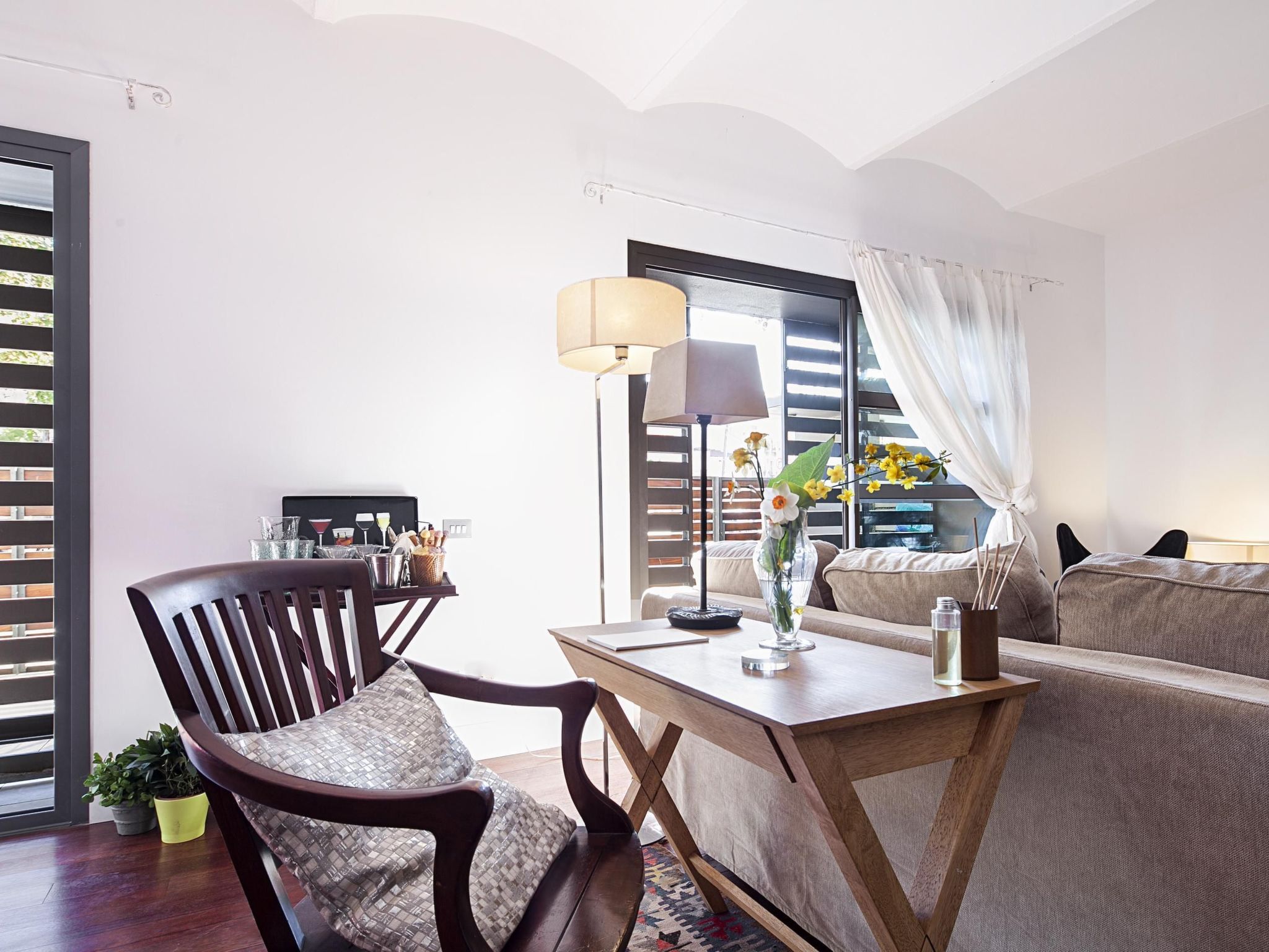 Großes Strand-Loft mit Terrasse-Binnen