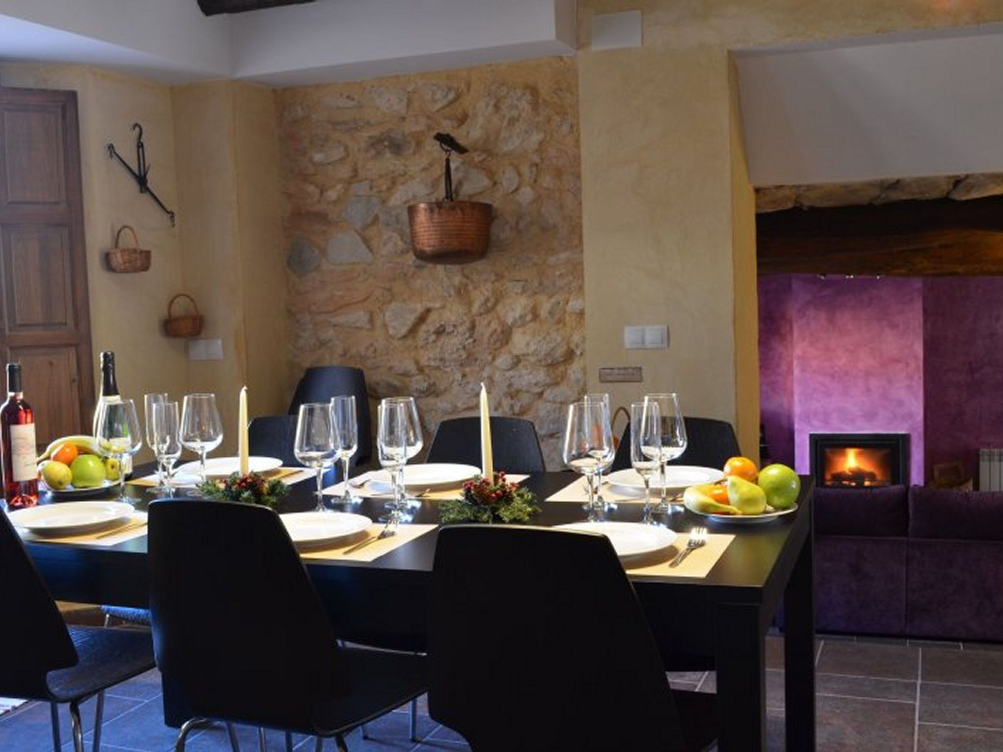 Els Cups, casa rural-Drinnen