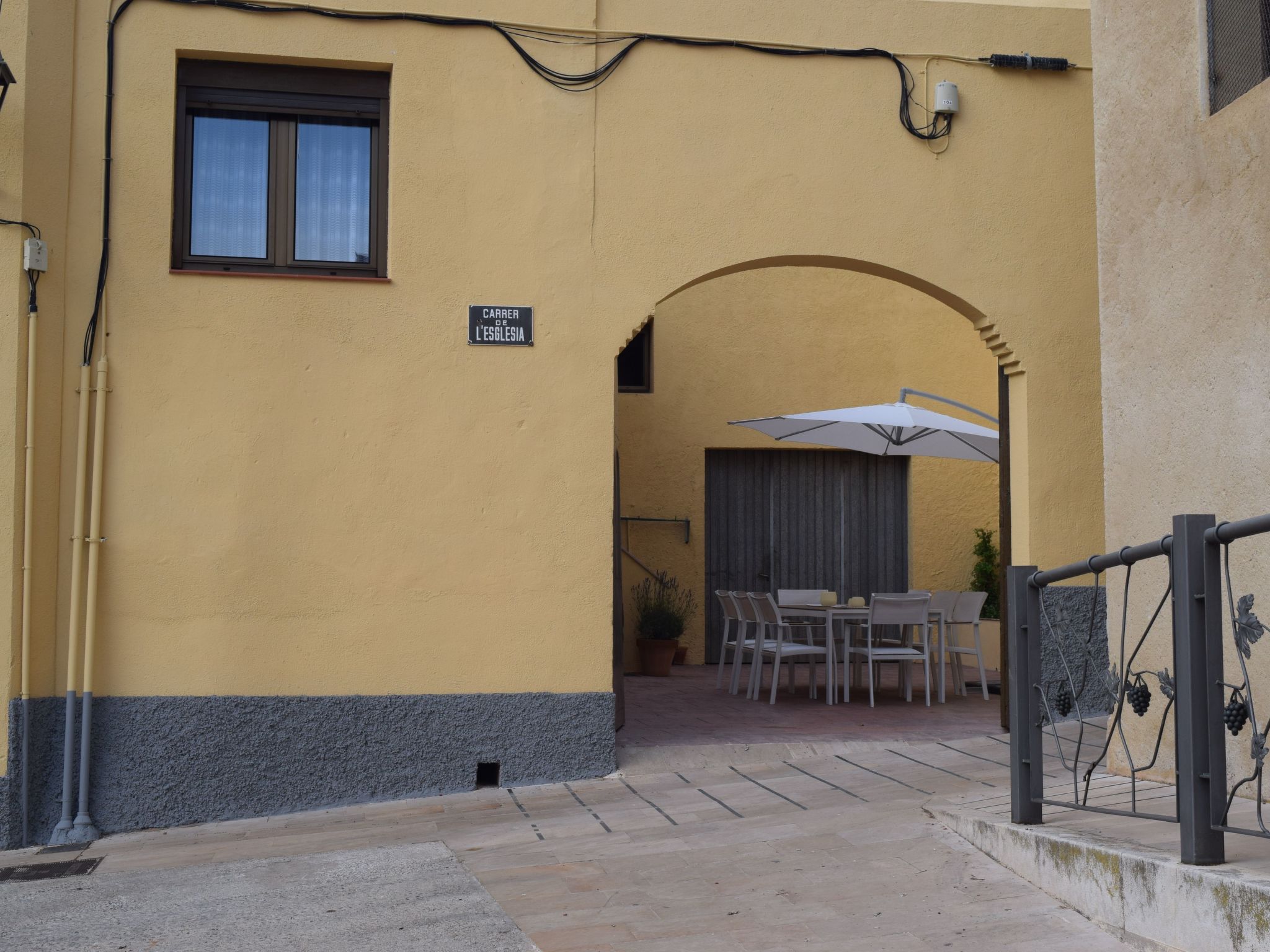 Fachwerkhaus "Casa Entera".-Draußen