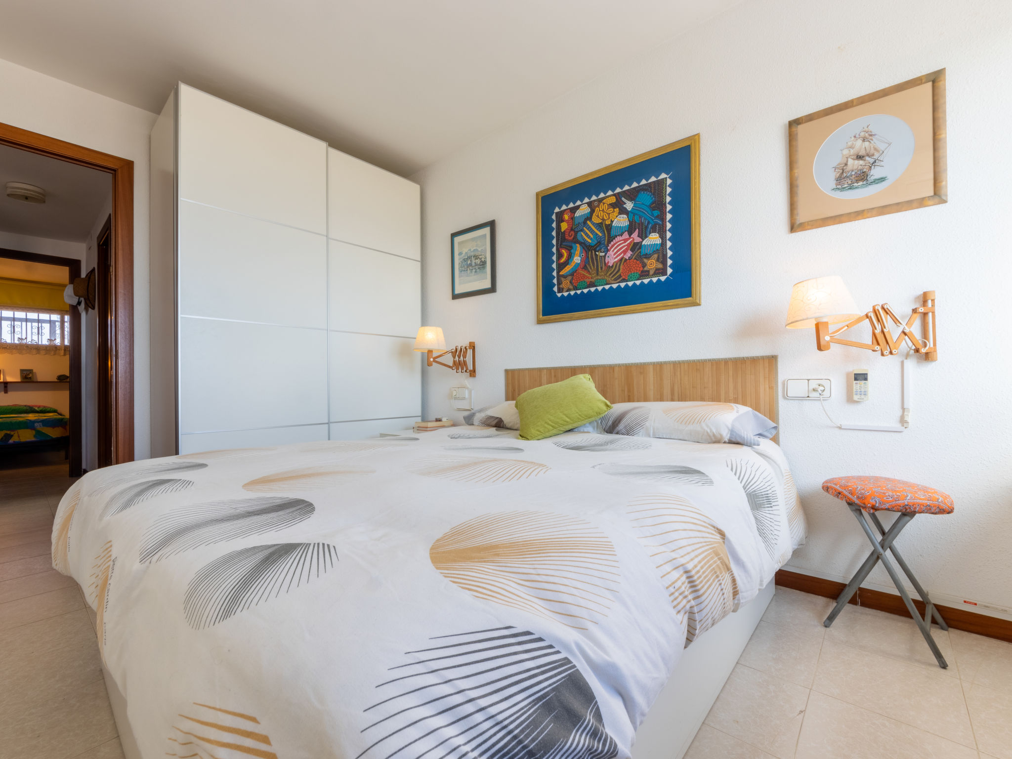 Strandappartement Solarium III in Torredembarra, 20 meter van zee - foto 11