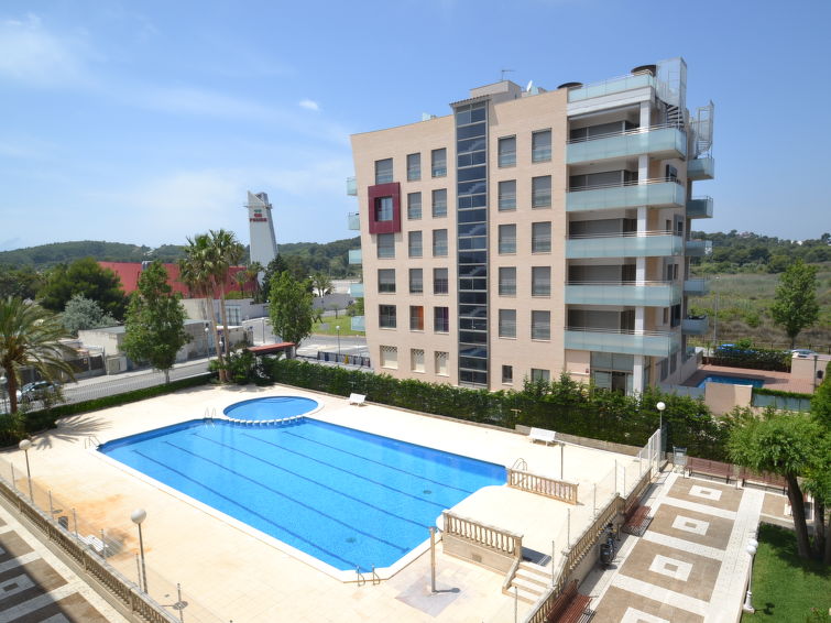 Zeezicht en rust in La Pineda: Appartement Turquesa in La Pineda