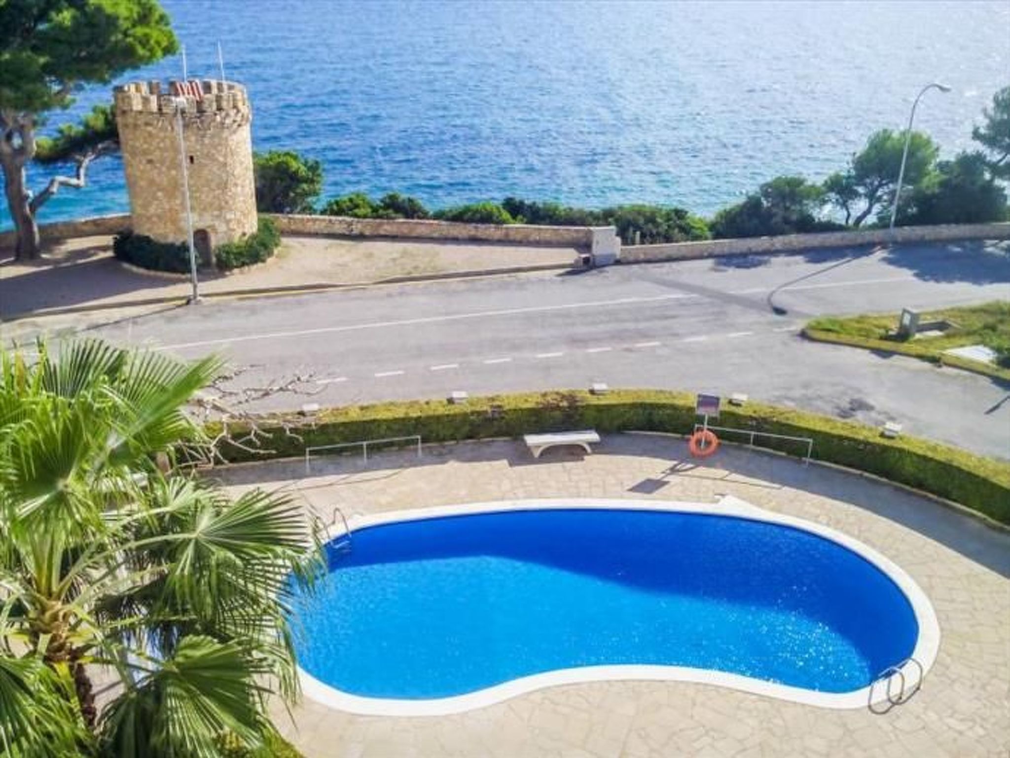 Schöne Ferienwohnung mit Balkon, Costa Dorada-Drinnen