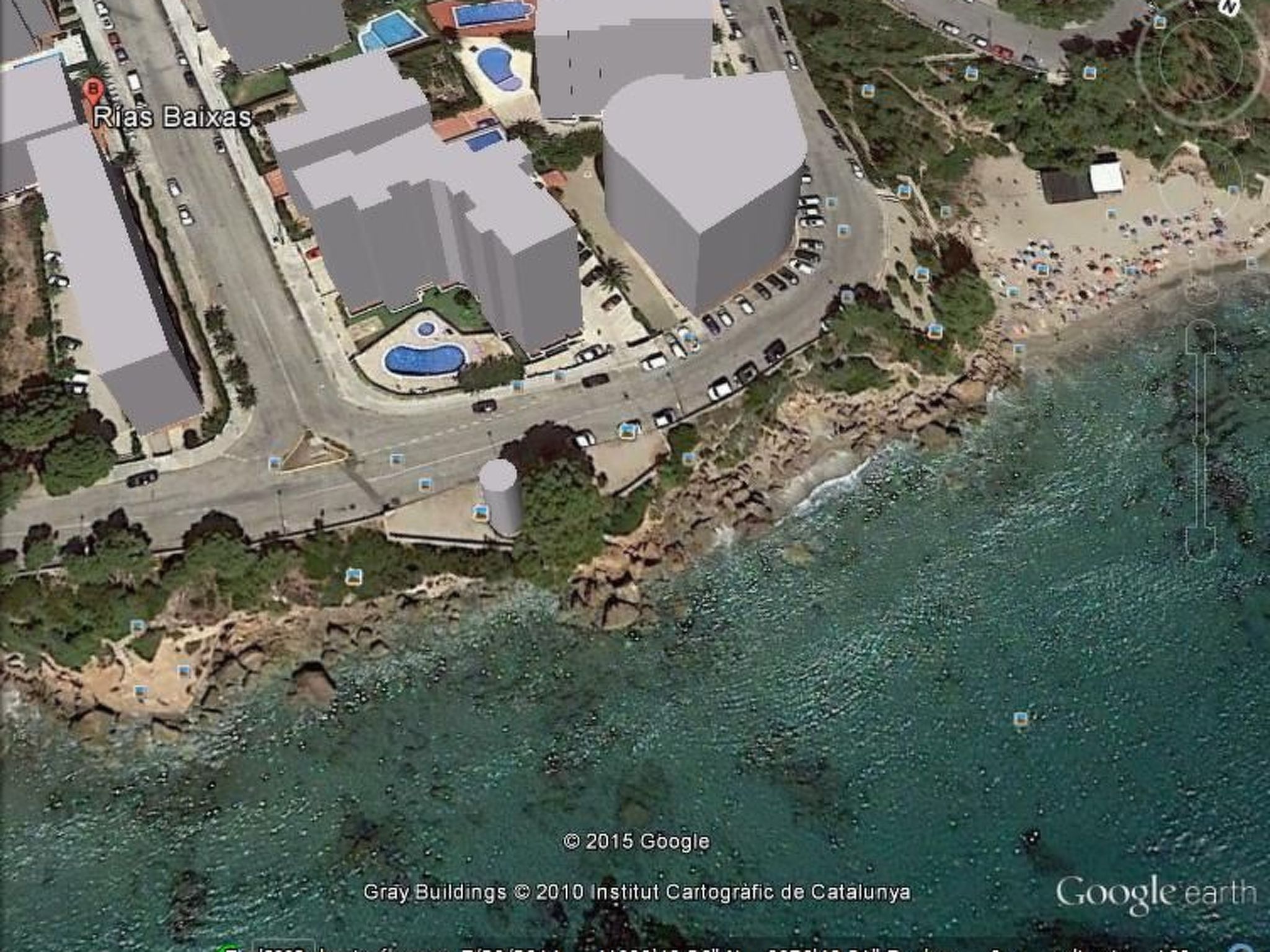 Schöne Ferienwohnung mit Balkon, Costa Dorada-Drinnen