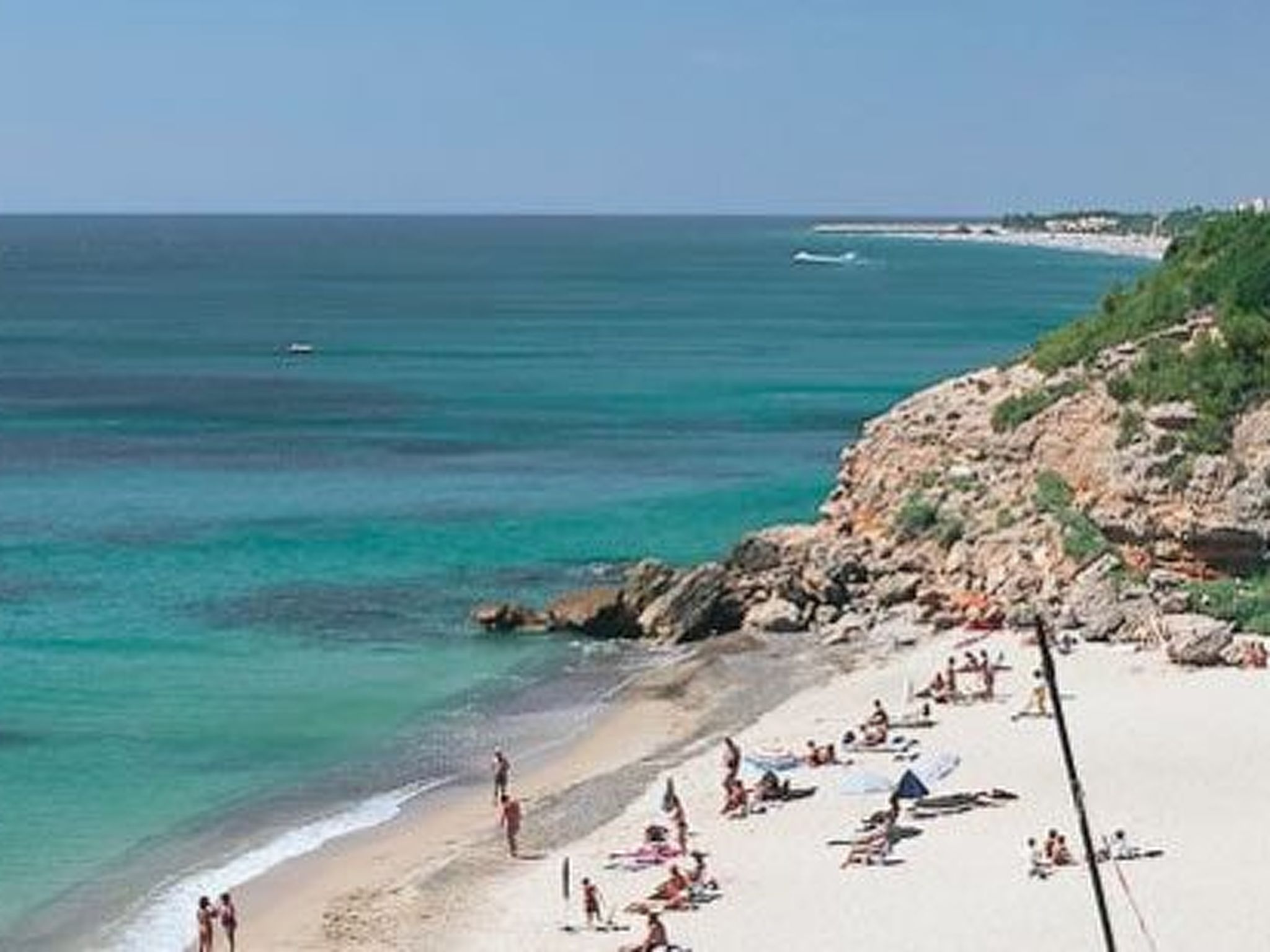 Schöne Ferienwohnung mit Balkon, Costa Dorada-Drinnen
