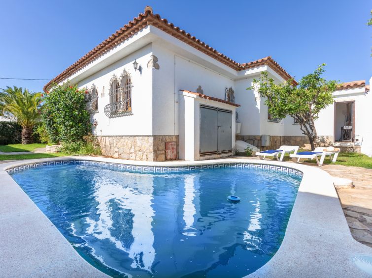 Villa Masboquera: op 800 m van centrum Miami Platja met privézwembad in Miami Platja