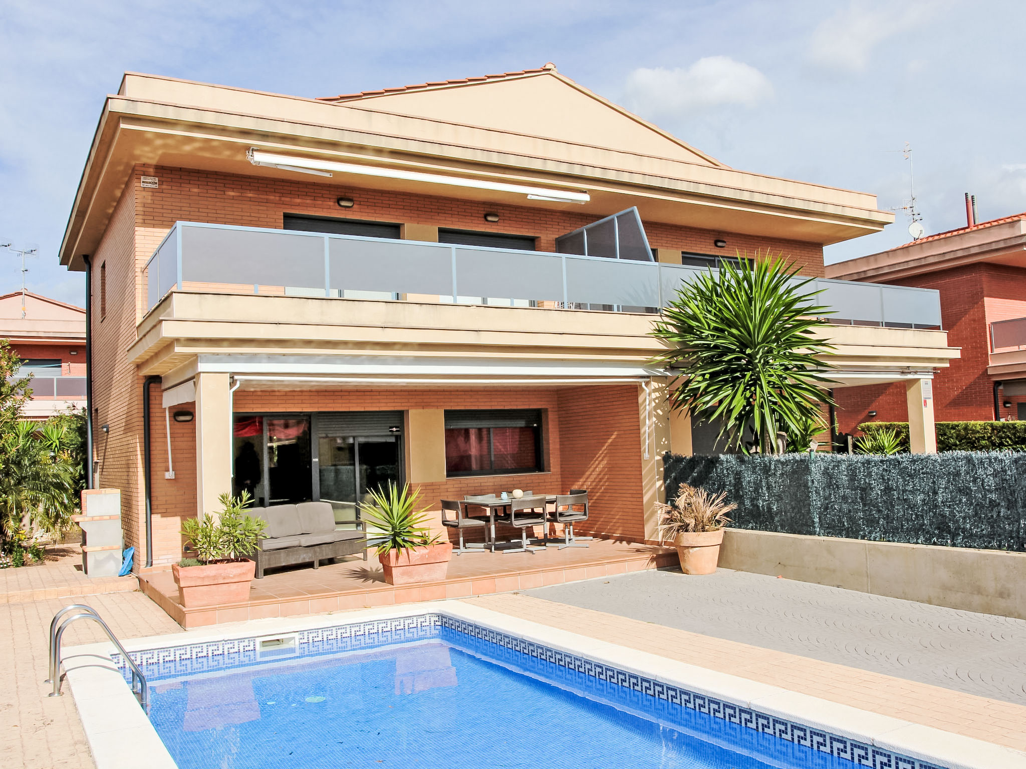 Vakantiehuis met privé zwembad in L%$&Ampolla (Spanje) voor 6 personen