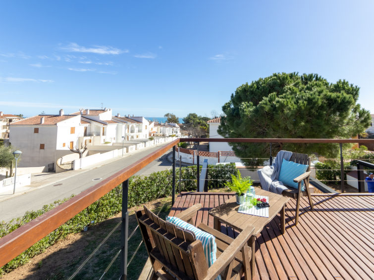 Vakantiehuis Mar Roig in L'Ampolla met open haard en privézwembad in L'Ampolla