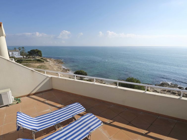 Aan zee: Ruim appartement Ona de Mar in Alcanar voor 6 personen in Alcanar