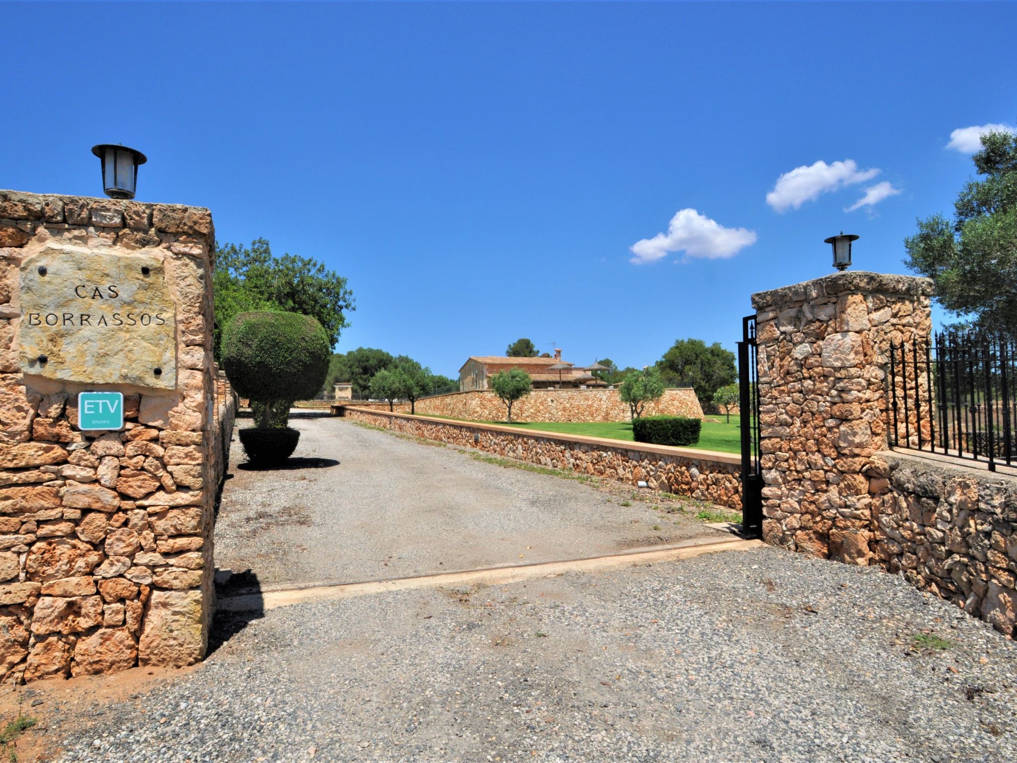 CAS BORRASSOS- Finca con piscina privada a 10 minutos de Palma.. BBQ. Wifi - Wi - Dehors