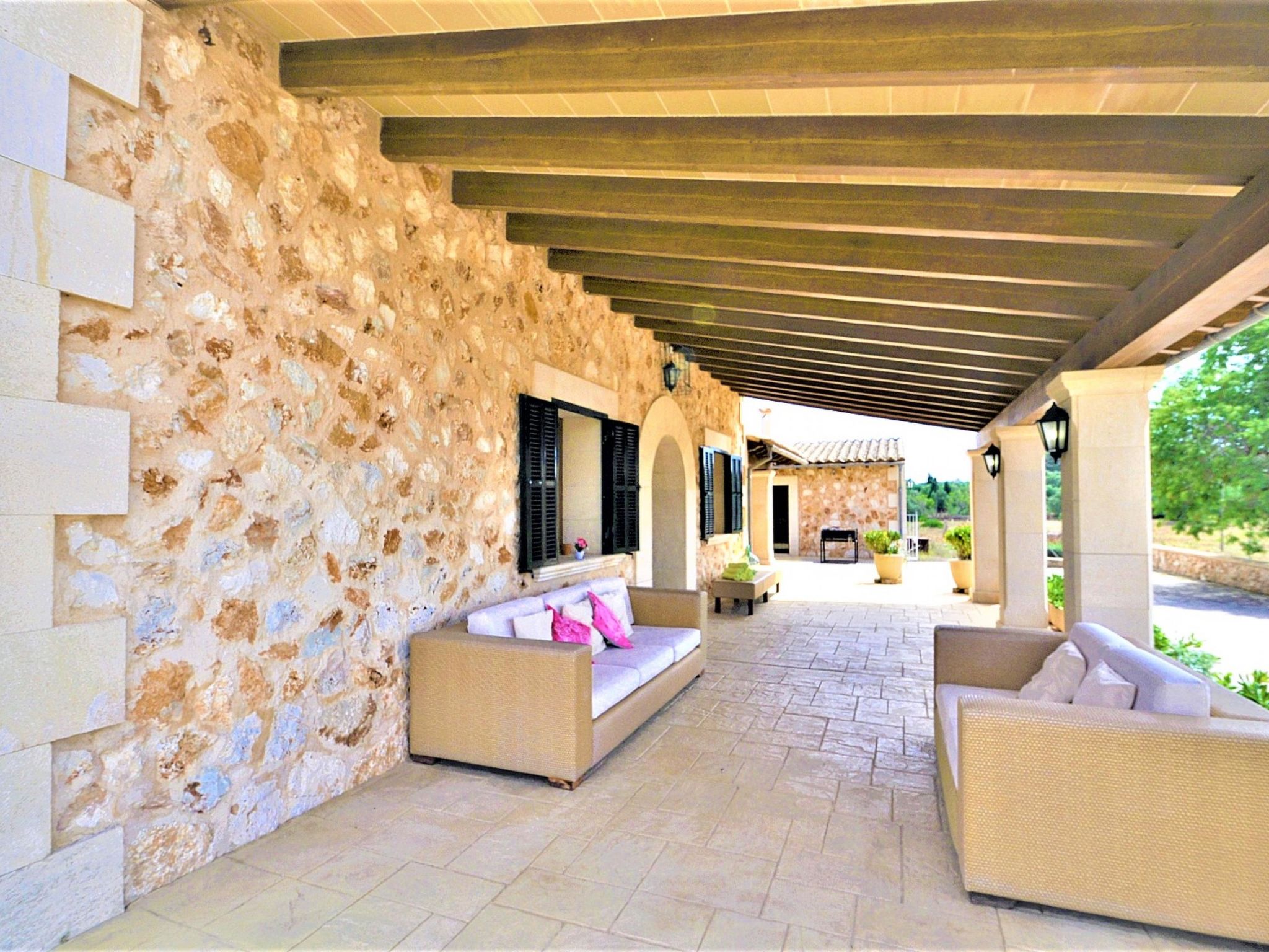 CAS BORRASSOS- Finca con piscina privada a 10 minutos de Palma.. BBQ. Wifi - Wi - Dedans